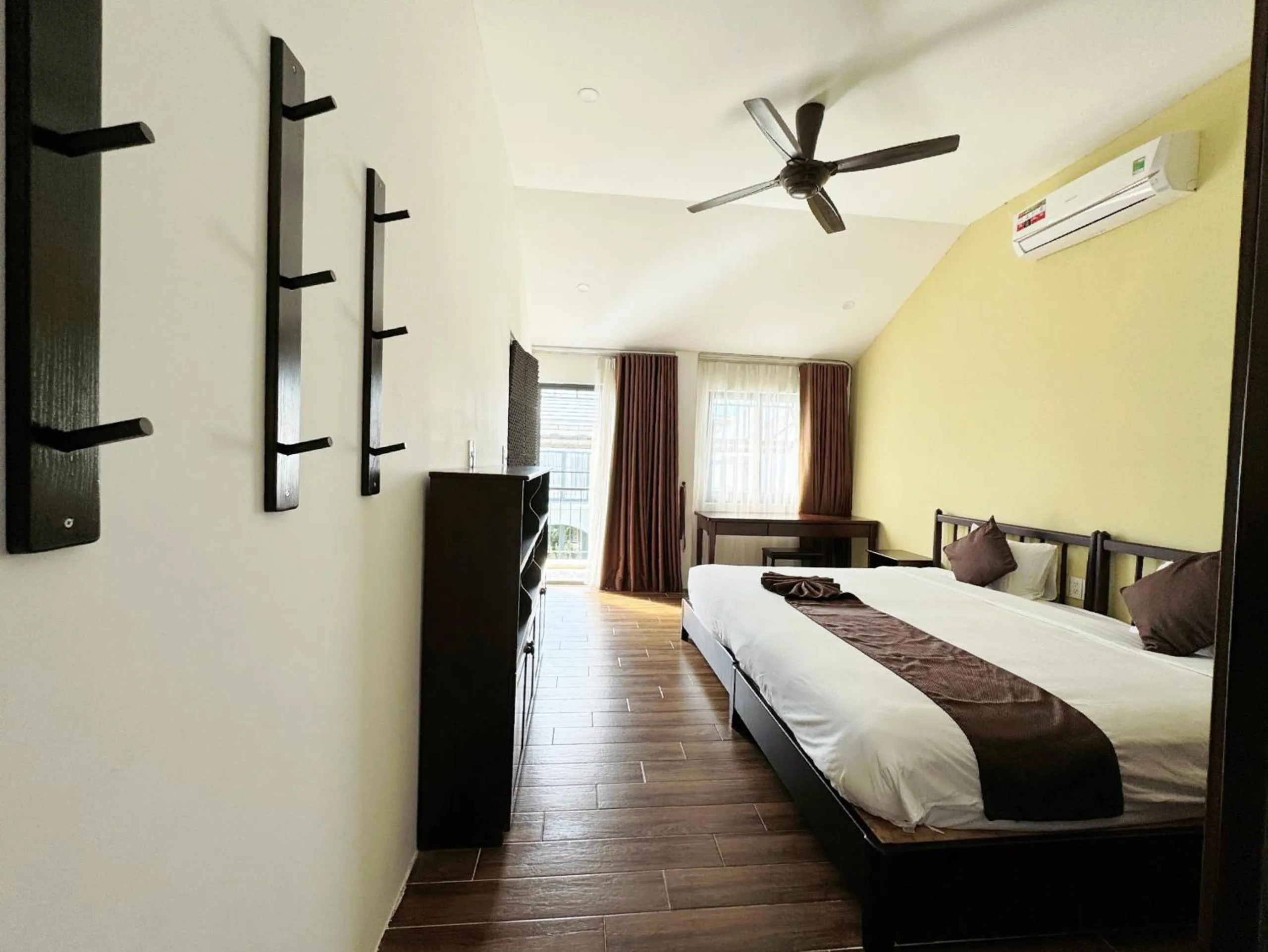 Bedroom, Bed in KA VILLA - AN BANG BEACH, Free pick up 3 nights
