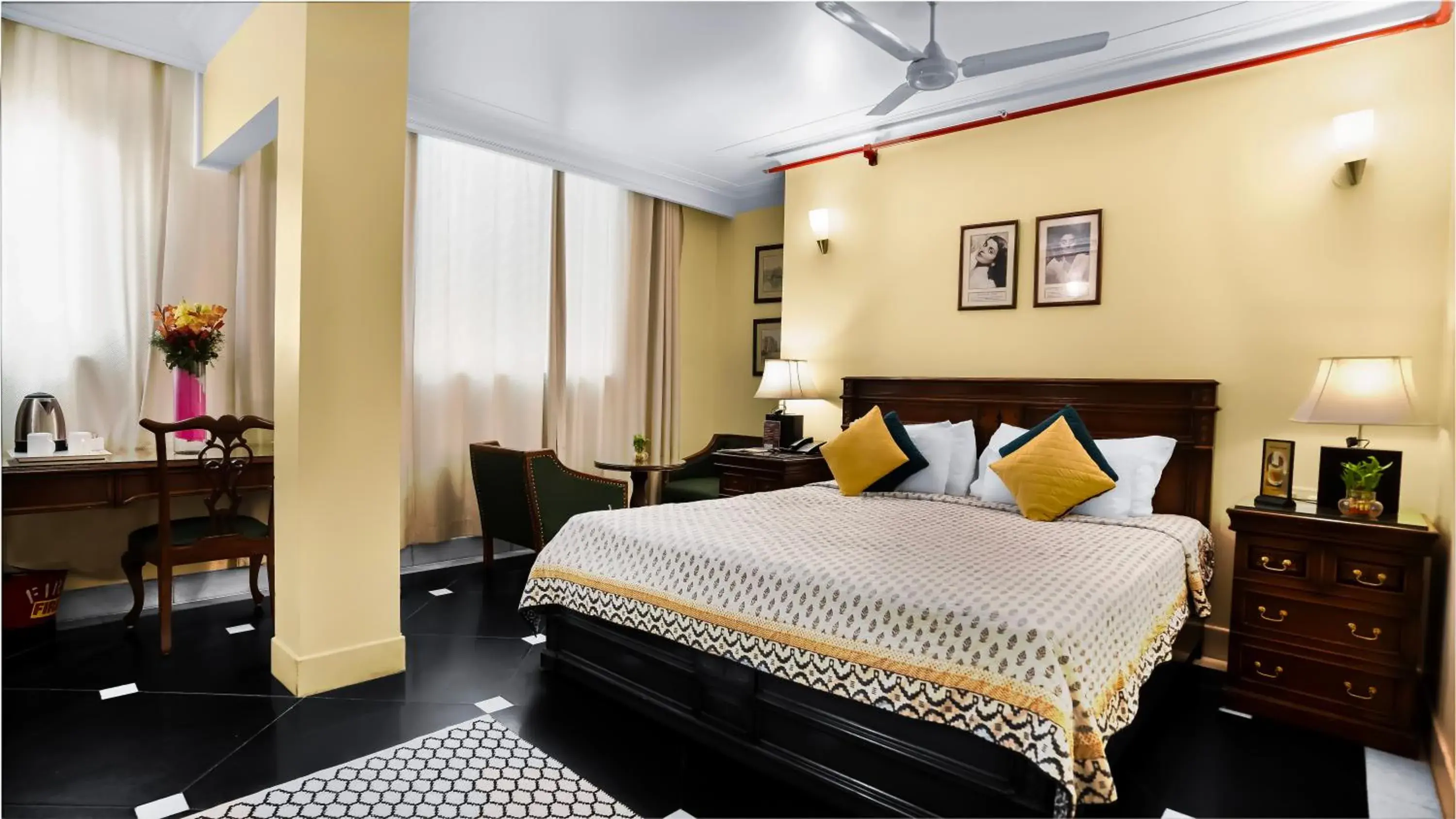 Superior Double Room with Free Airport Pickup in Hotel Ajanta - Colonial Charm Award Winning Luxury Hotel in the Heart of the City Superior Double Room with Free Airport Pickup in Hotel Ajanta - Colonial Charm Award Winning Luxury Hotel in the Heart of the City