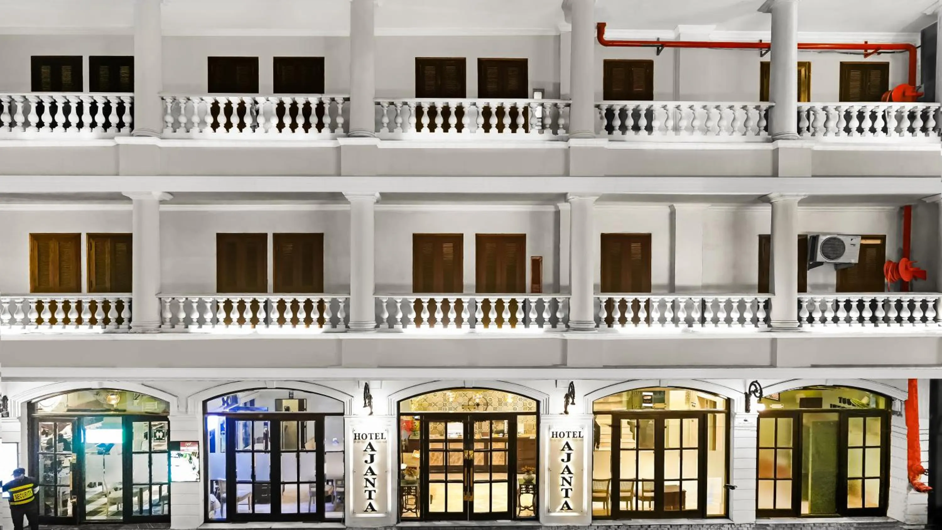 Facade/entrance in Hotel Ajanta - Colonial Charm Award Winning Luxury Hotel in the Heart of the City