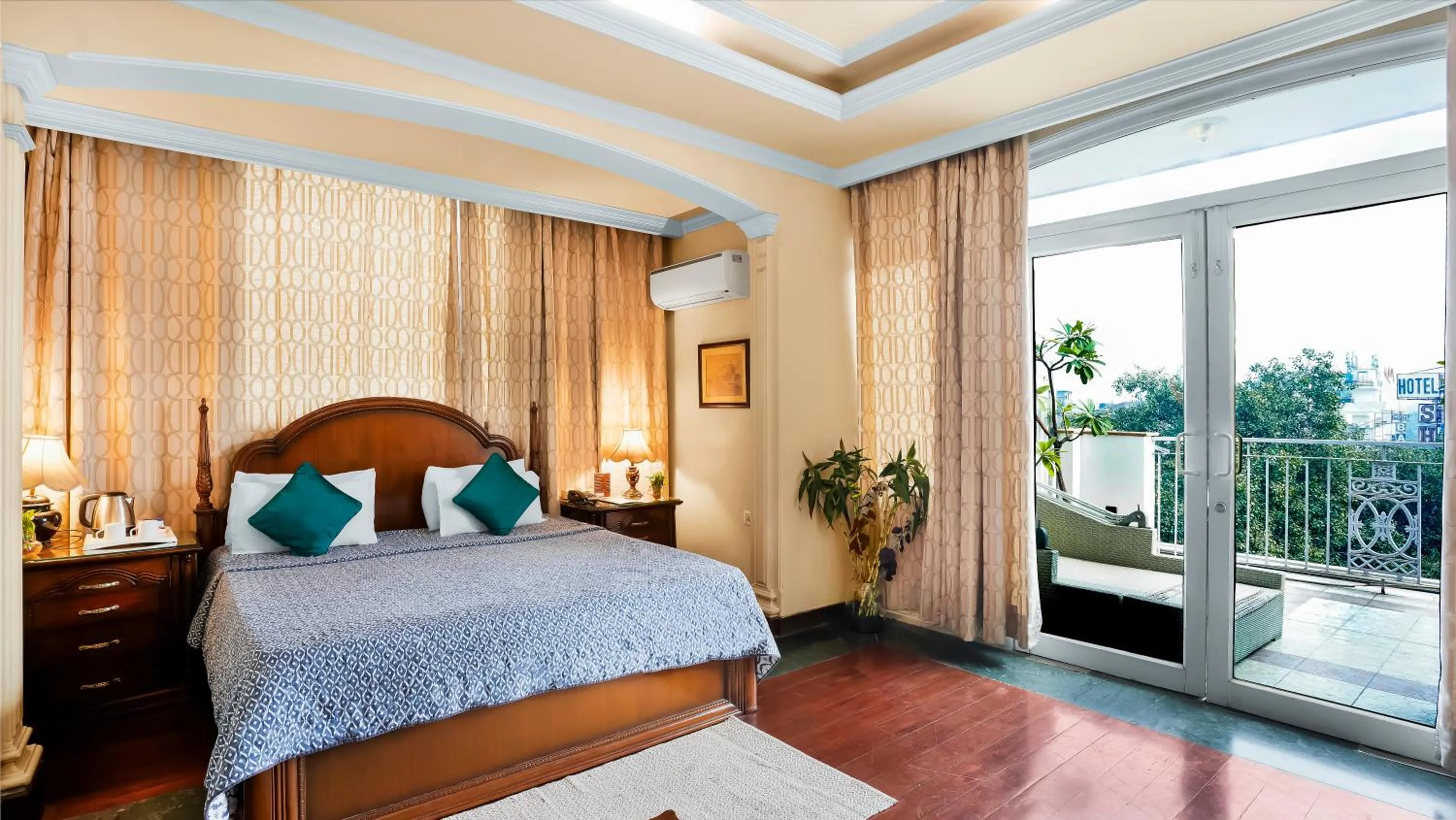 Bedroom, Bed in Hotel Ajanta - Colonial Charm Award Winning Luxury Hotel in the Heart of the City