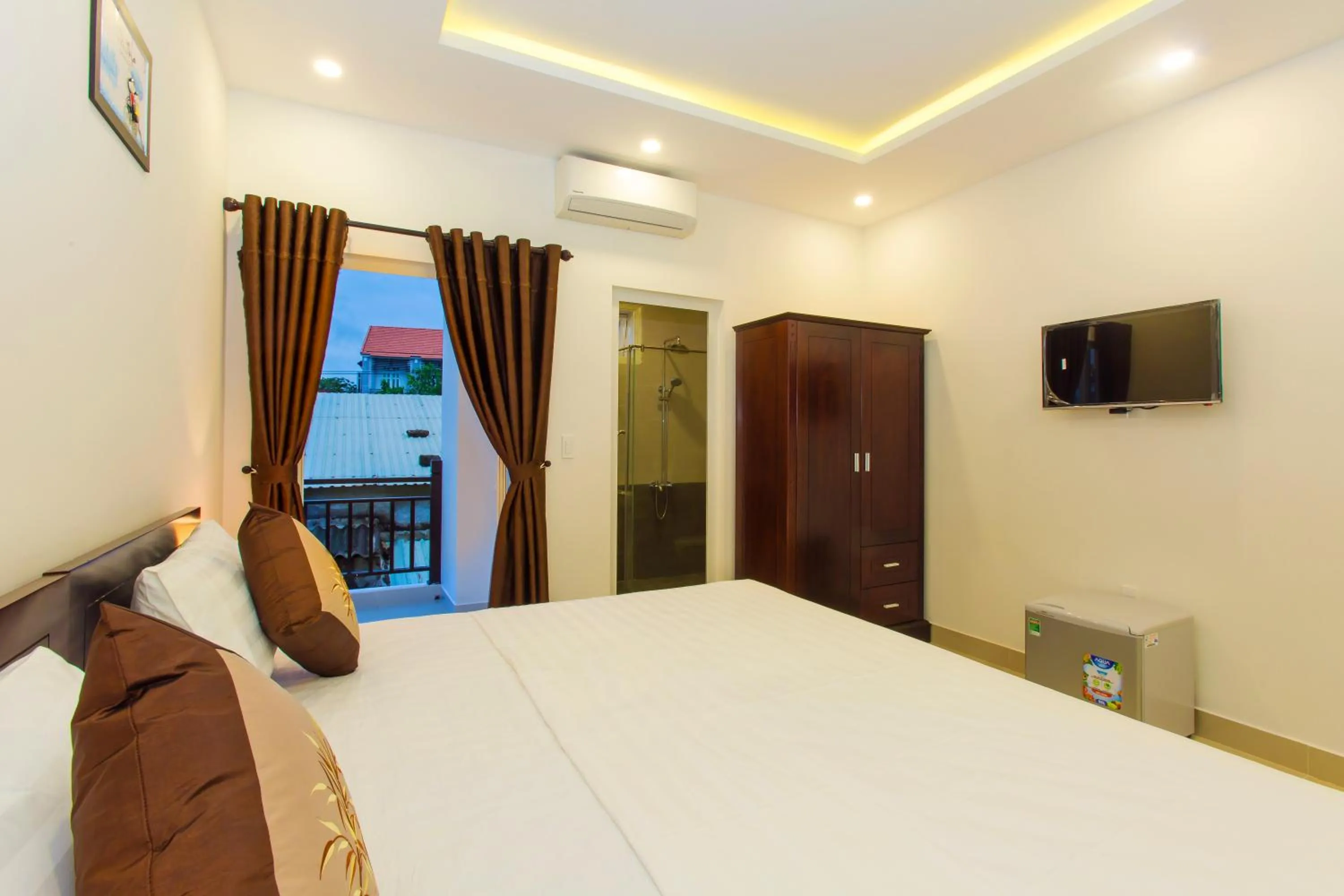 TV and multimedia, Bed in Pebble Homestay