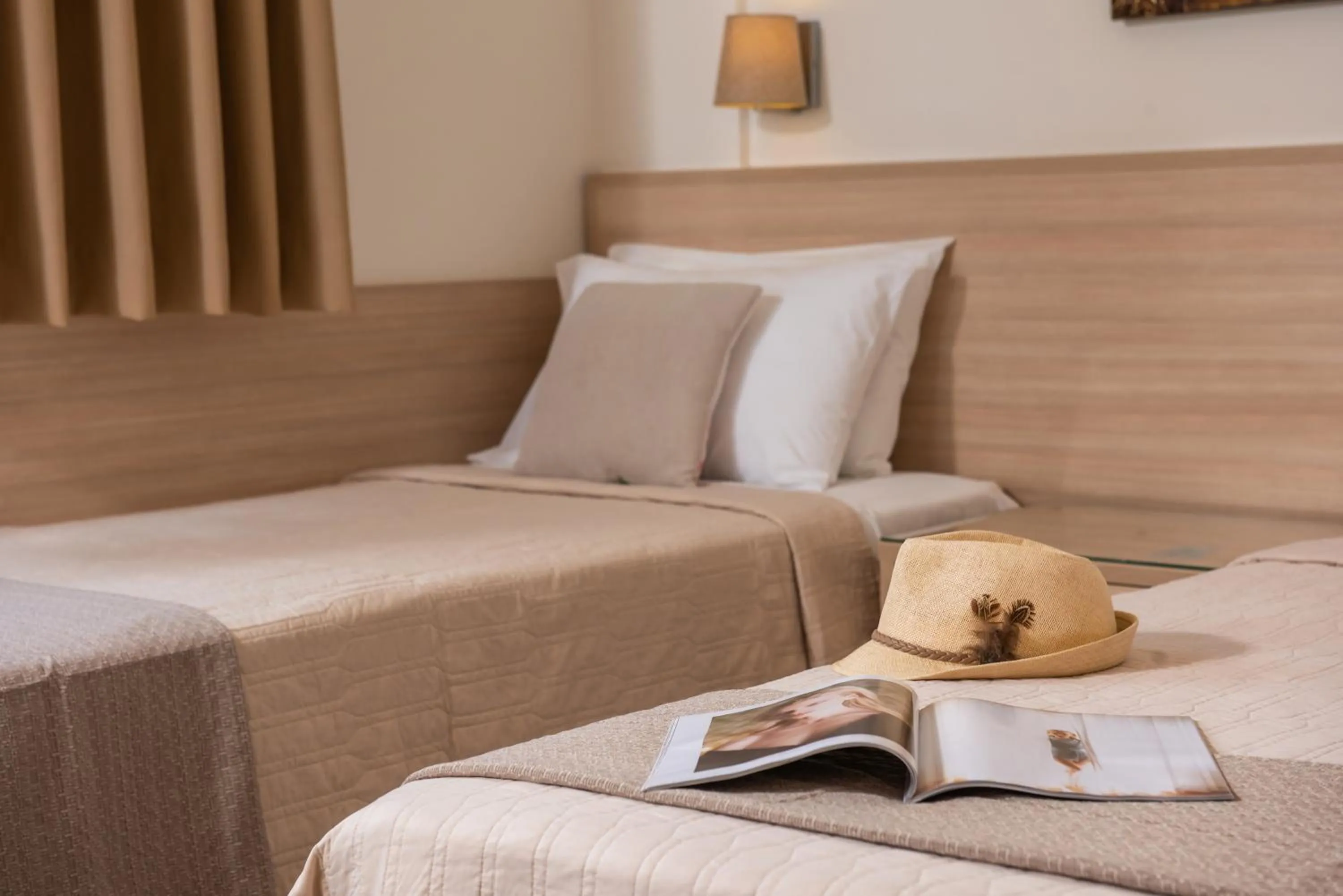 Bed in Lofos Apartments