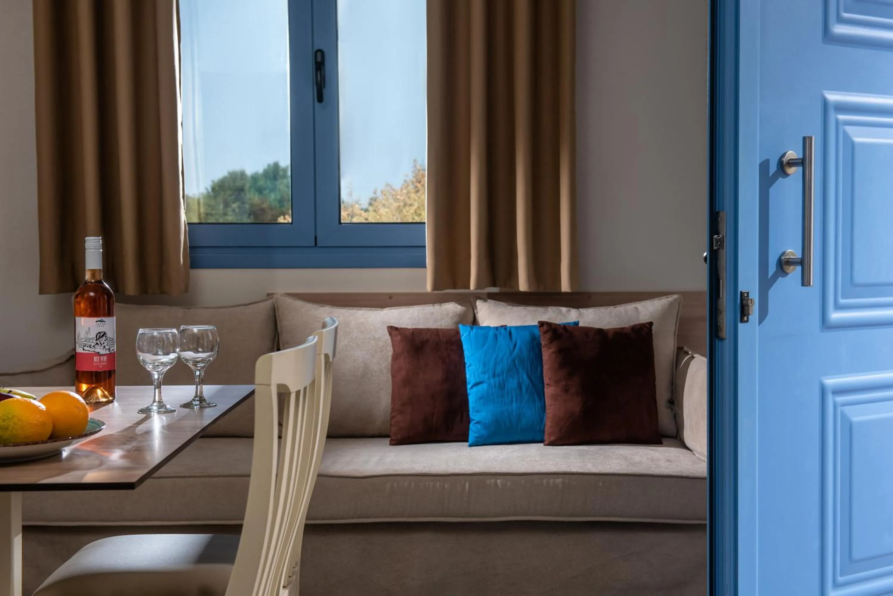 Living room in Lofos Apartments