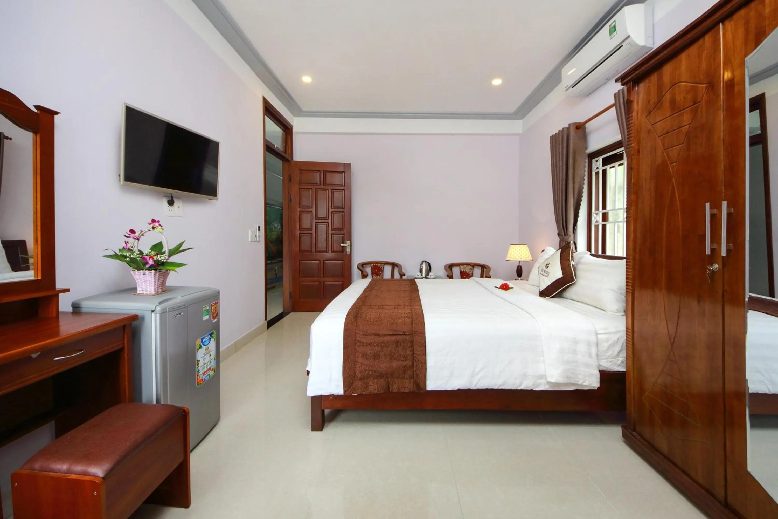 Bedroom, Bed in Loc Khang Homestay