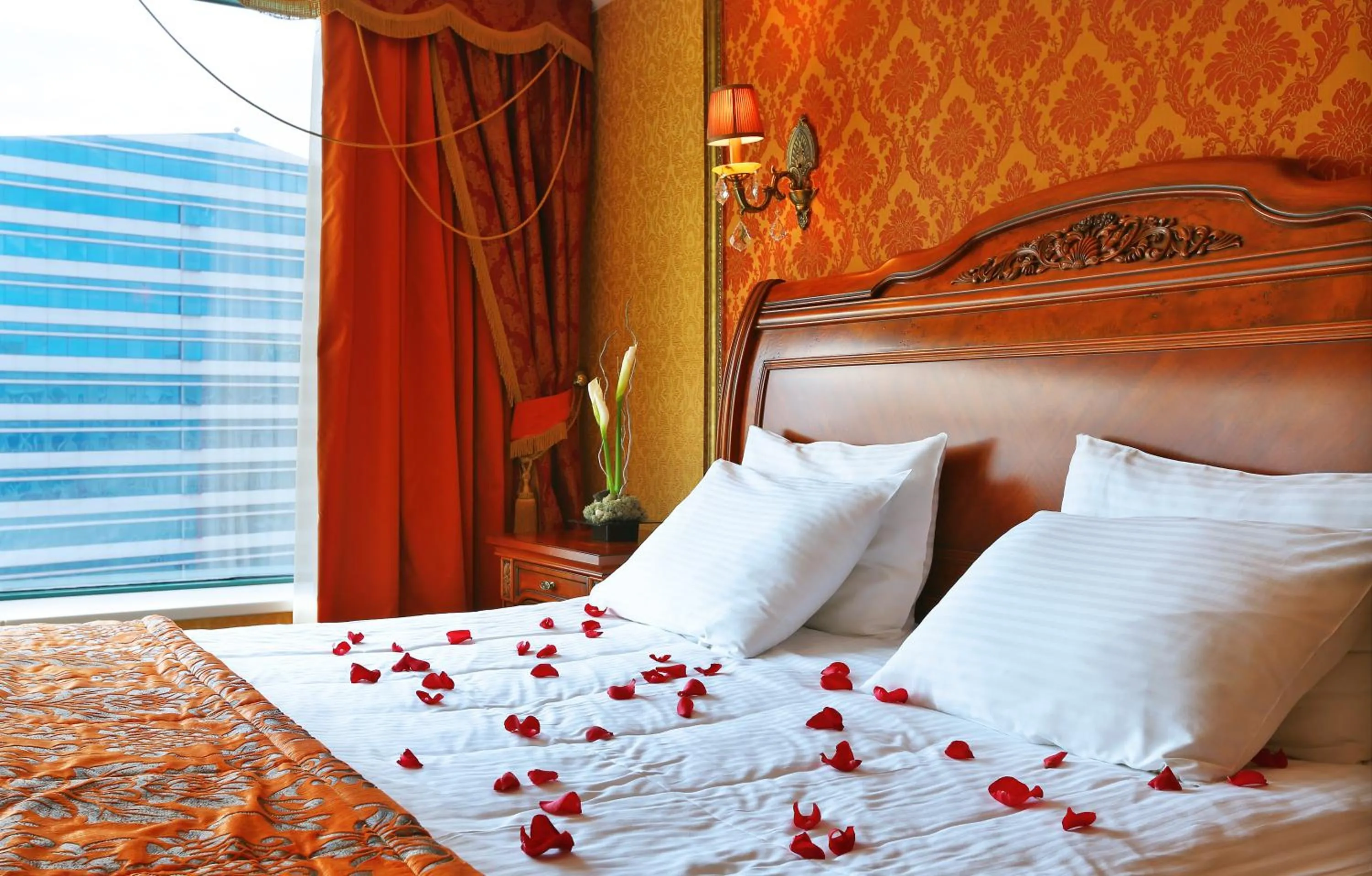 View (from property/room), Bed in Diplomat Hotel by AG Hotels Group