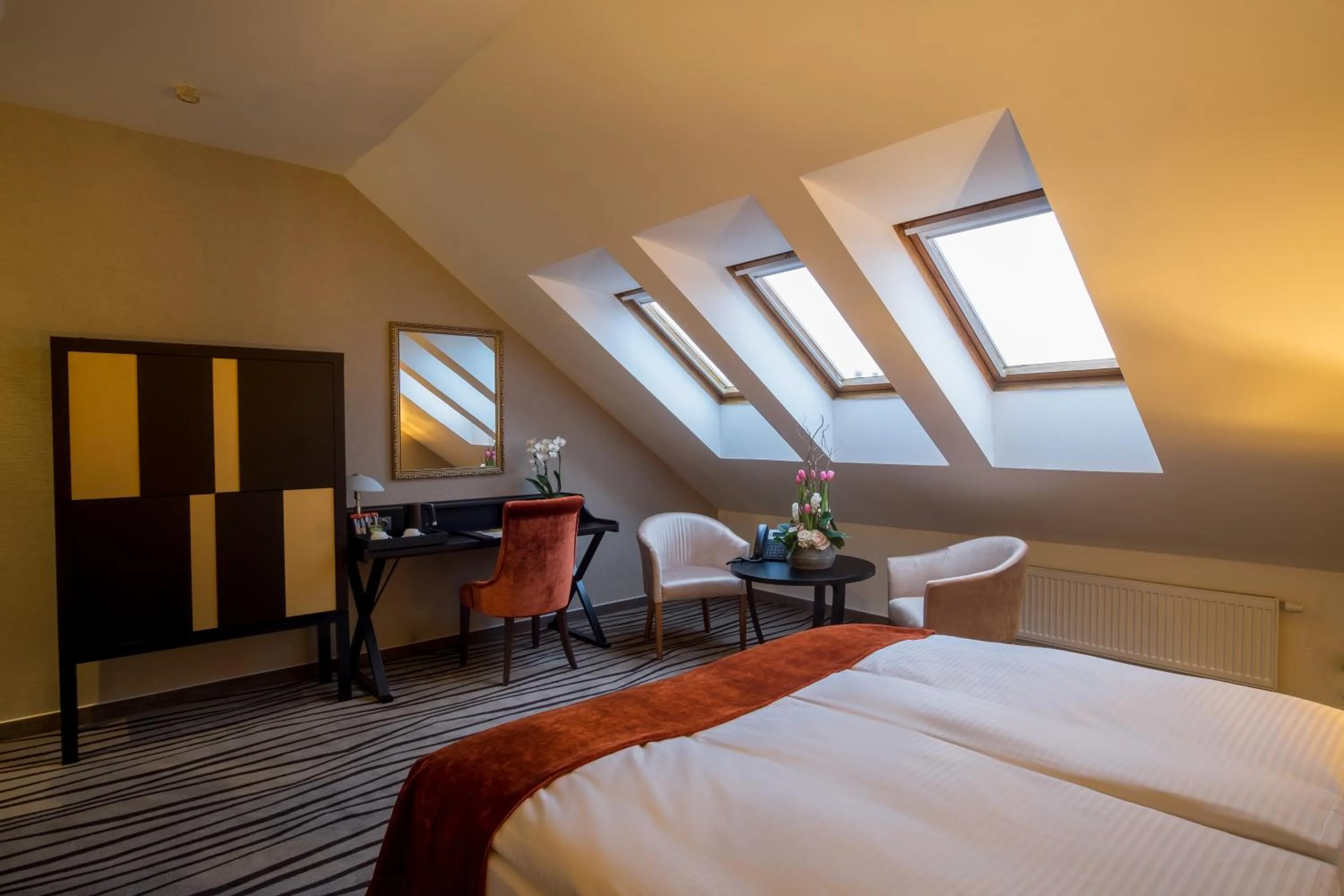 Bed in Boutique Hotel Slávia