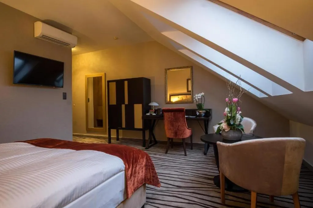 Bed in Boutique Hotel Slávia