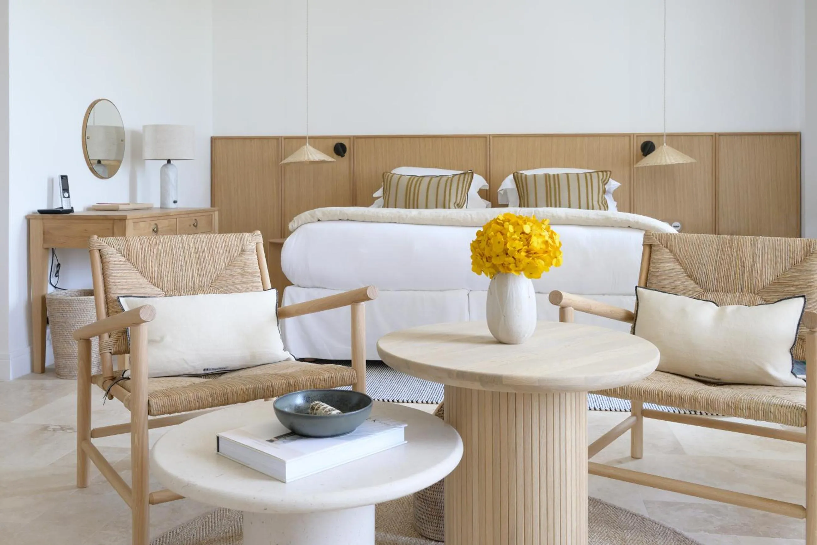 Bedroom in Le Couvent des Minimes, un Hôtel & Spa L'Occitane en Provence