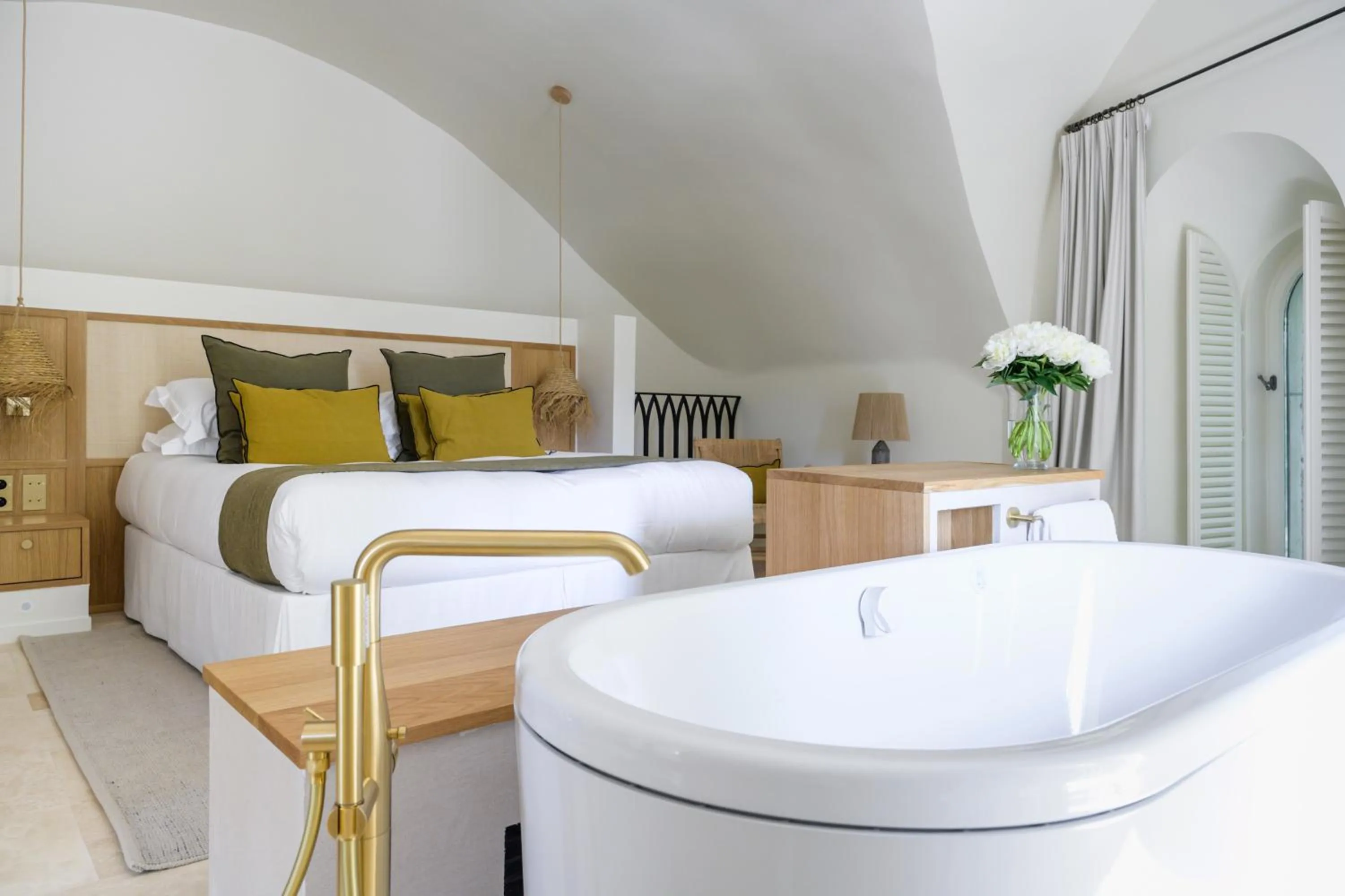 Bed in Le Couvent des Minimes, un Hôtel & Spa L'Occitane en Provence