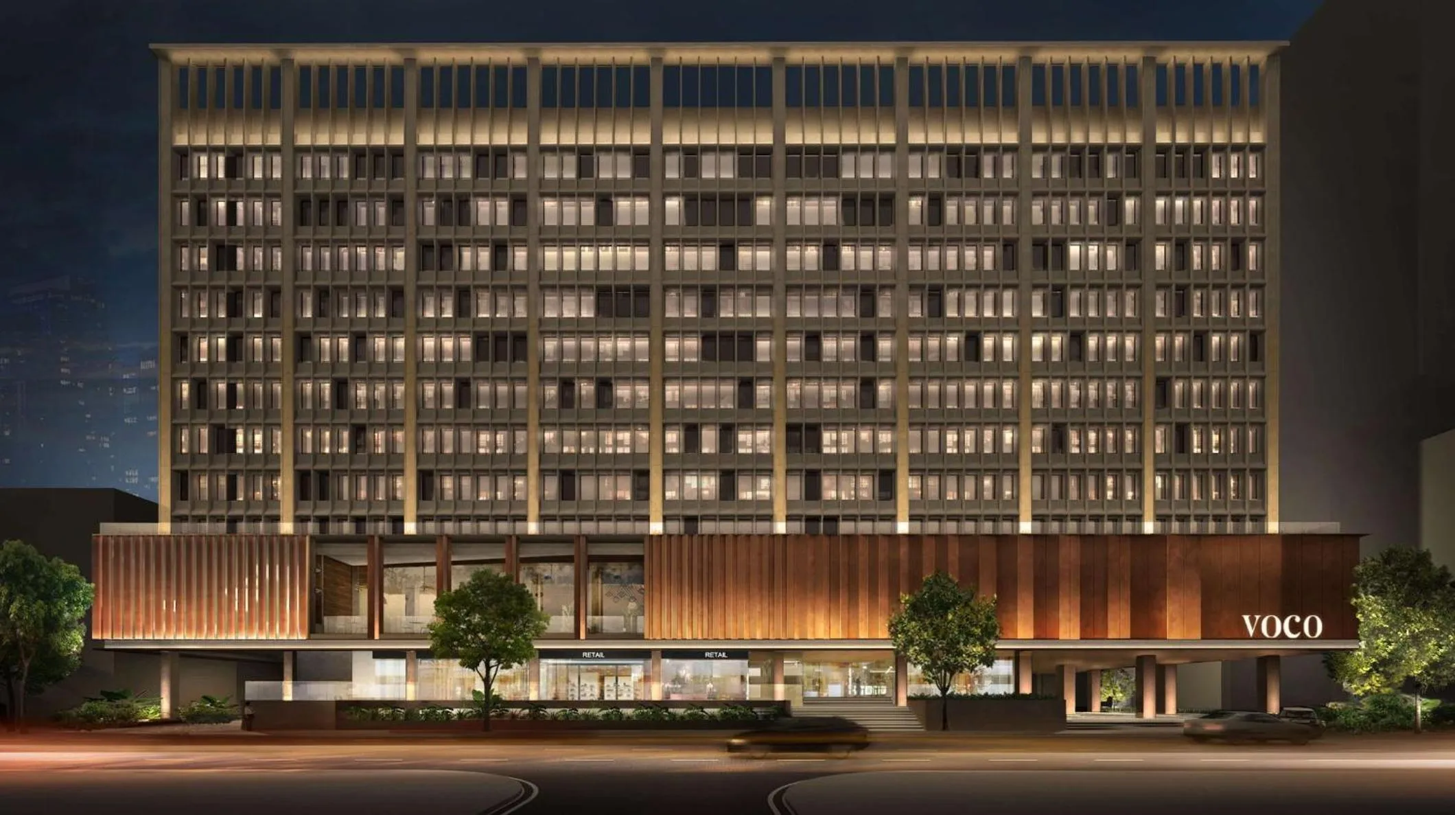 Property building in voco Bangkok Surawong by IHG