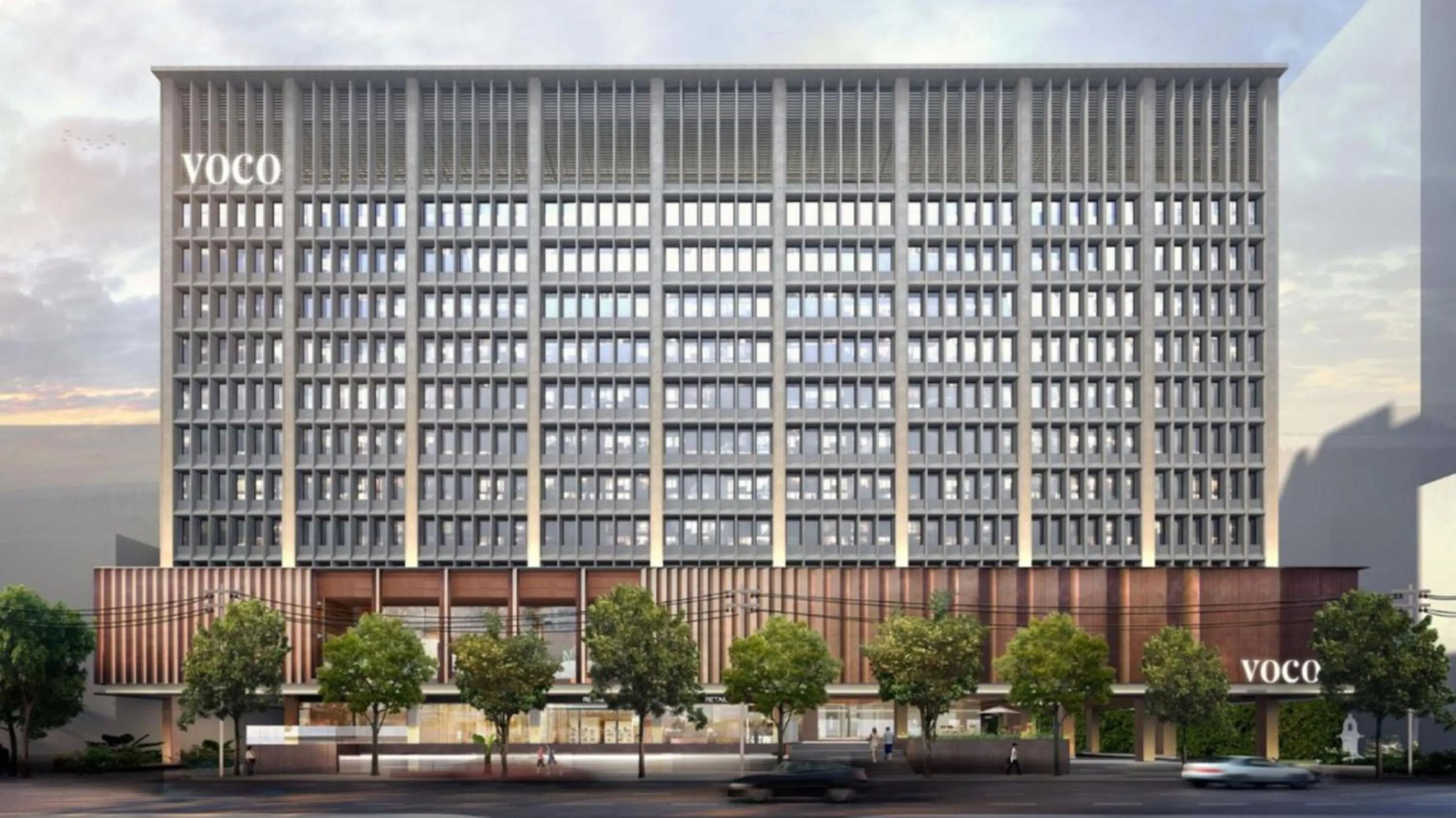 Property building in voco Bangkok Surawong by IHG