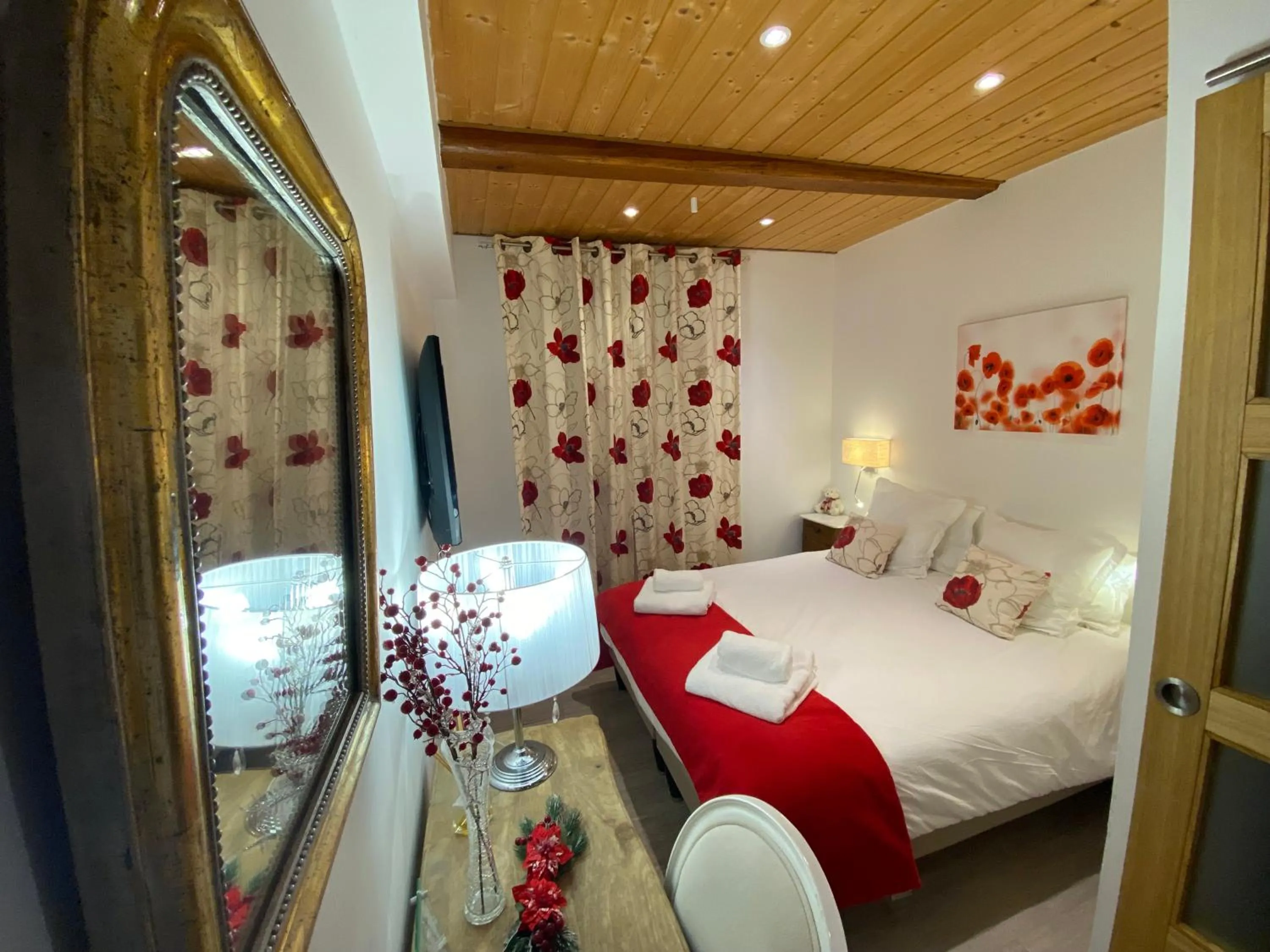 Bed in Relais Des Alpes