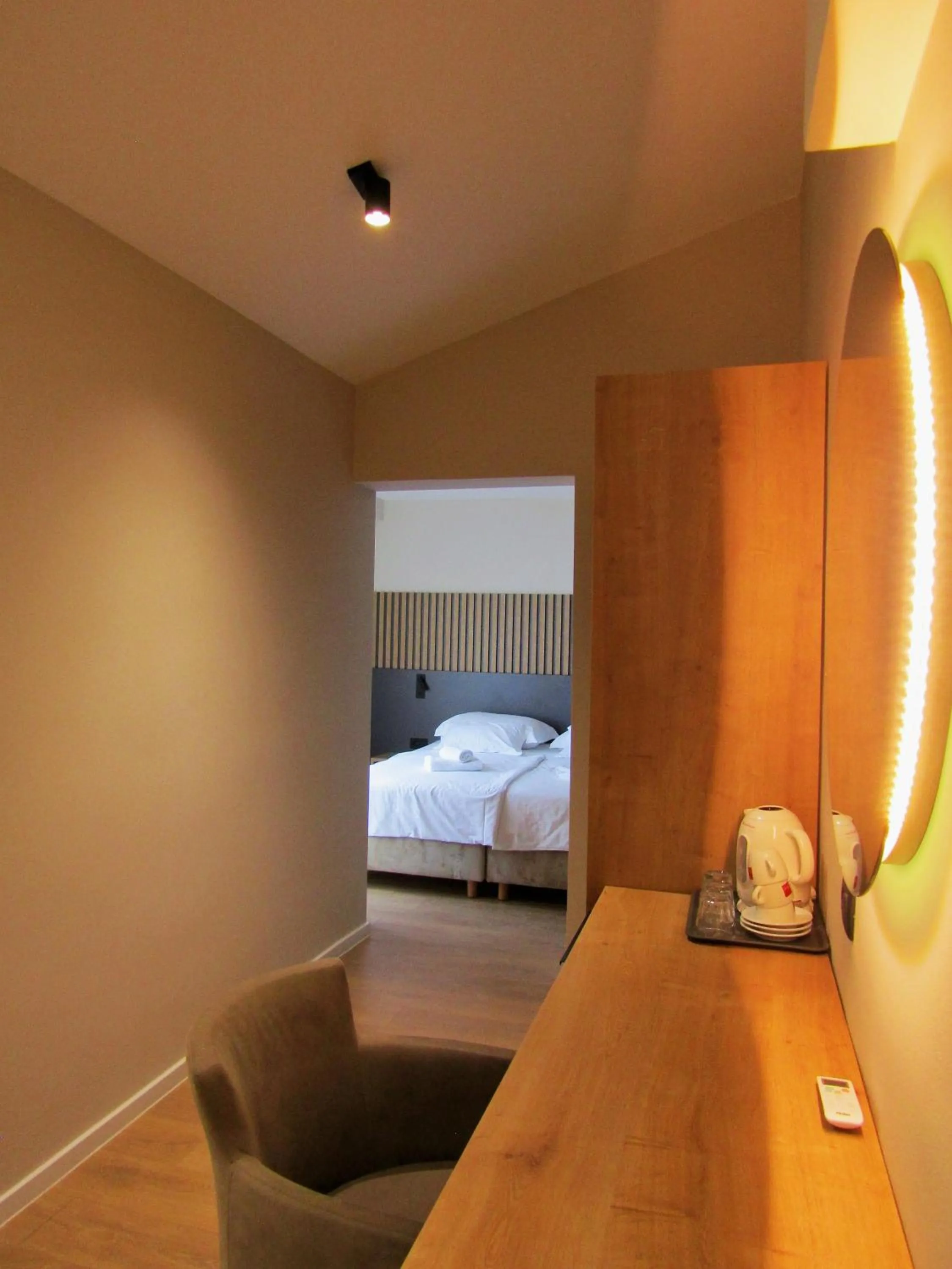 Living room, Bed in Beach Hotel Božikovina