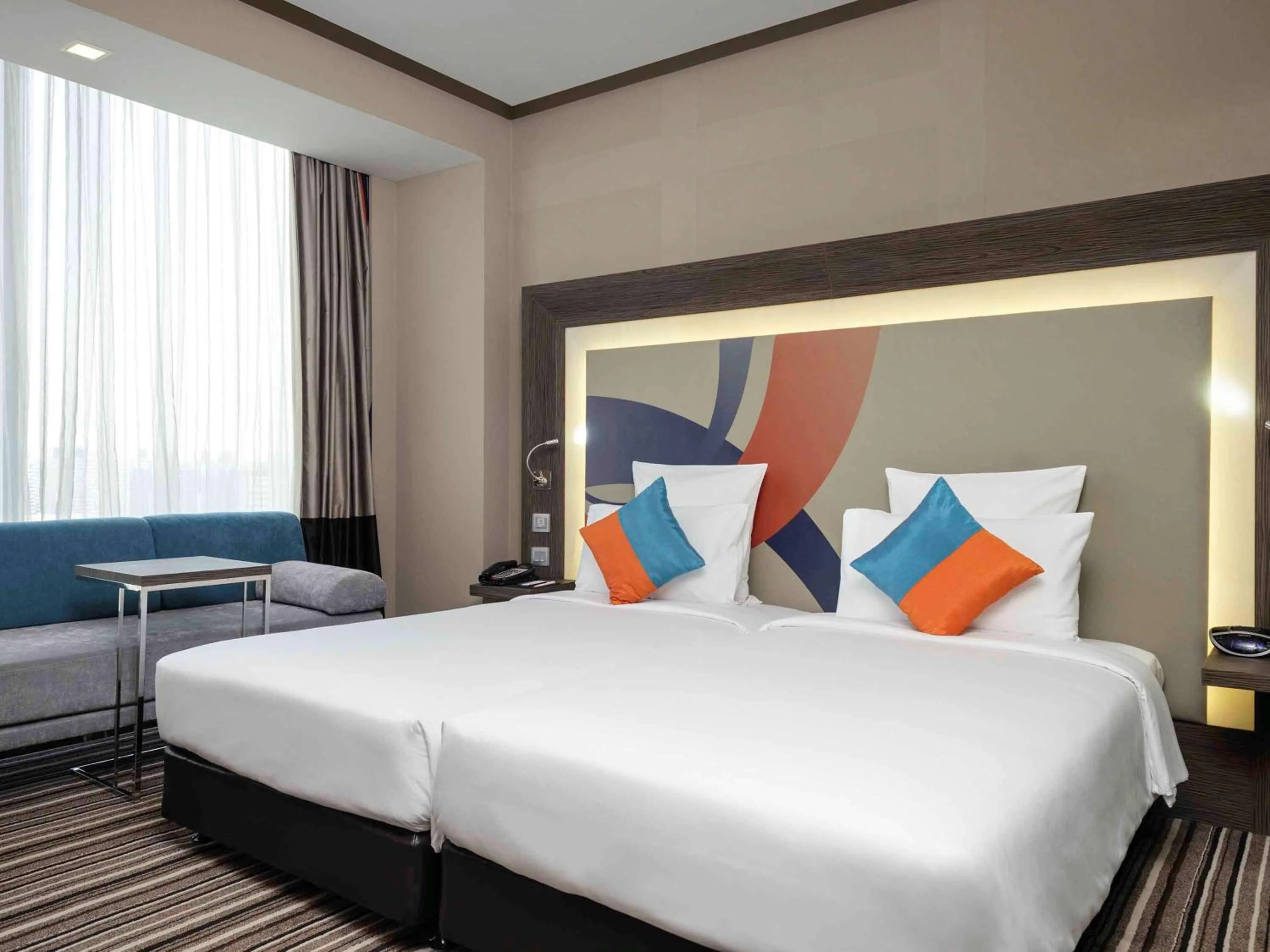 Photo of the whole room, Bed in Novotel Bangkok IMPACT