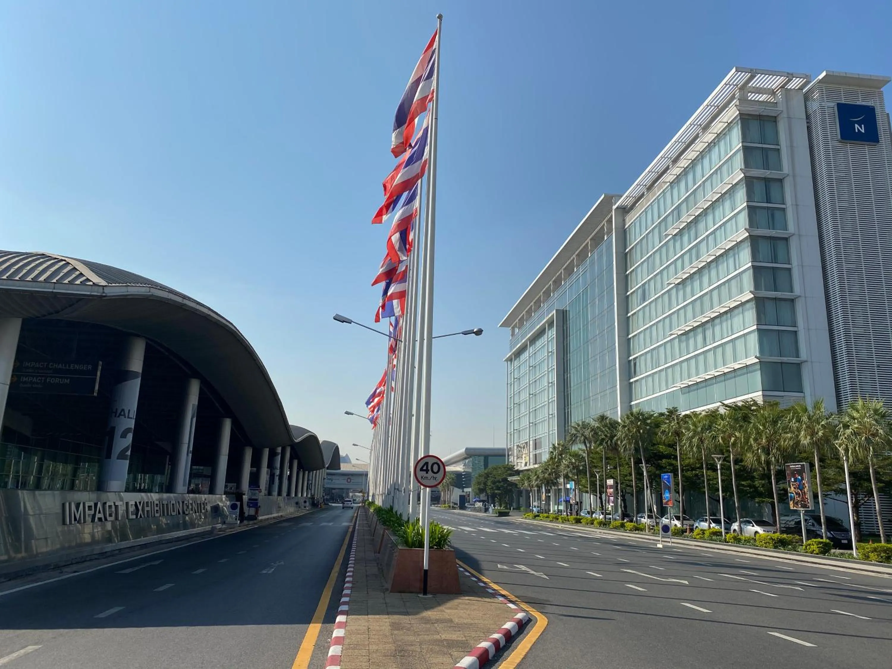 Property building in Novotel Bangkok IMPACT