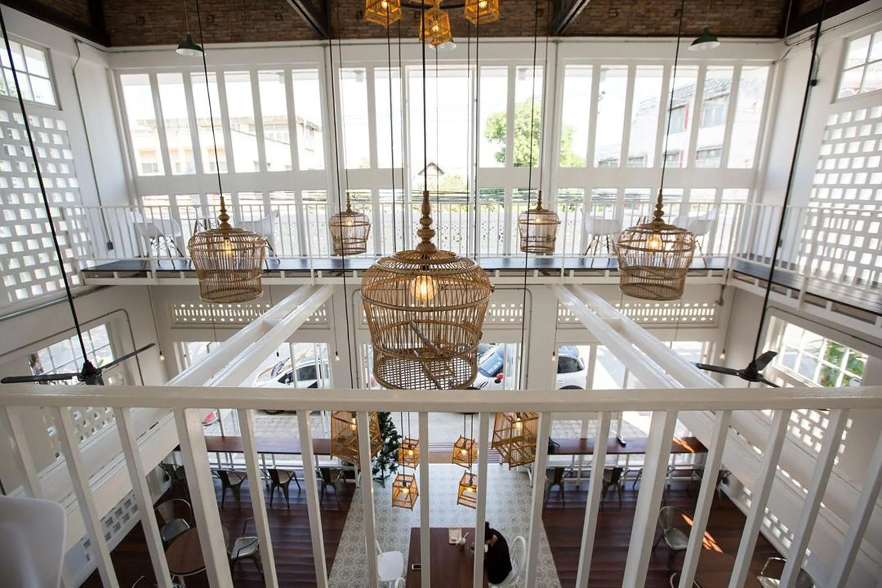 Property building in Memmoth Cafe & Hostel in Lampang