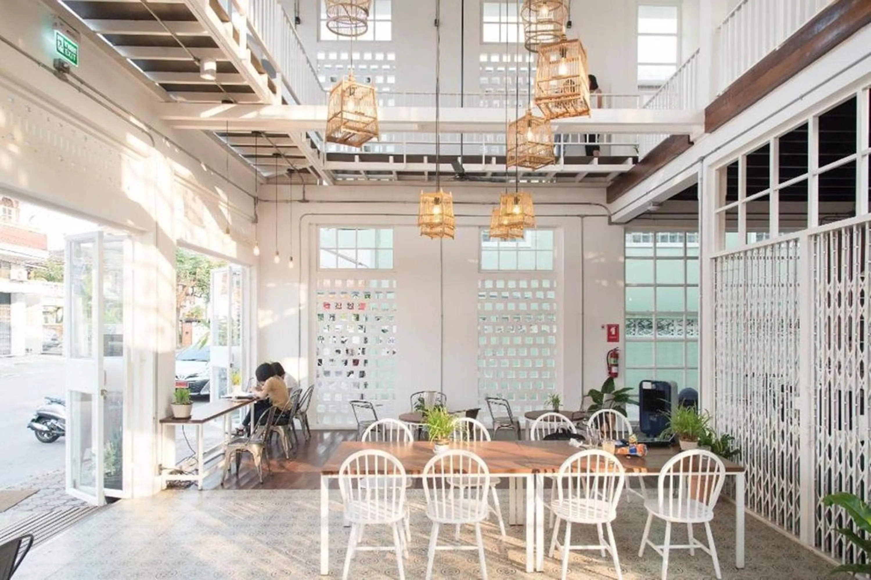 Property building in Memmoth Cafe & Hostel in Lampang