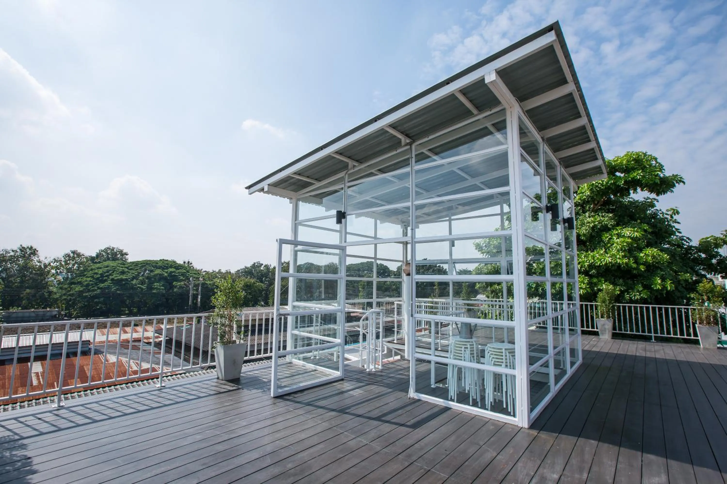 Natural landscape in Memmoth Hostel In Lampang