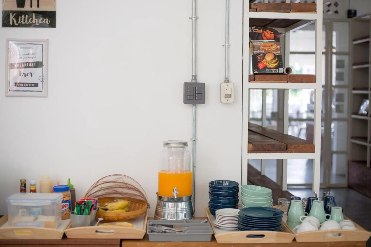 Breakfast in Memmoth Hostel In Lampang