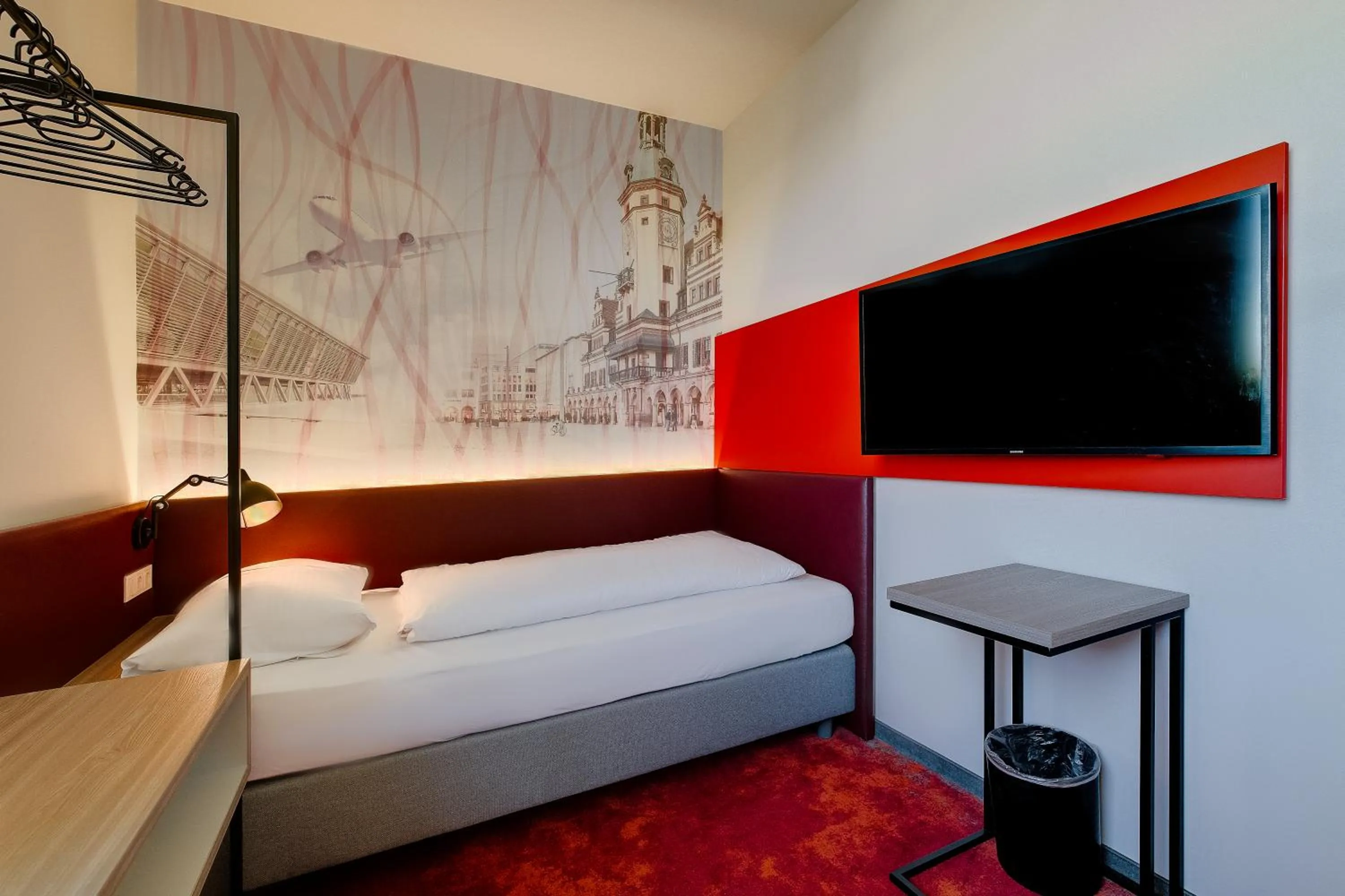 Bed in Campanile Leipzig Halle Airport