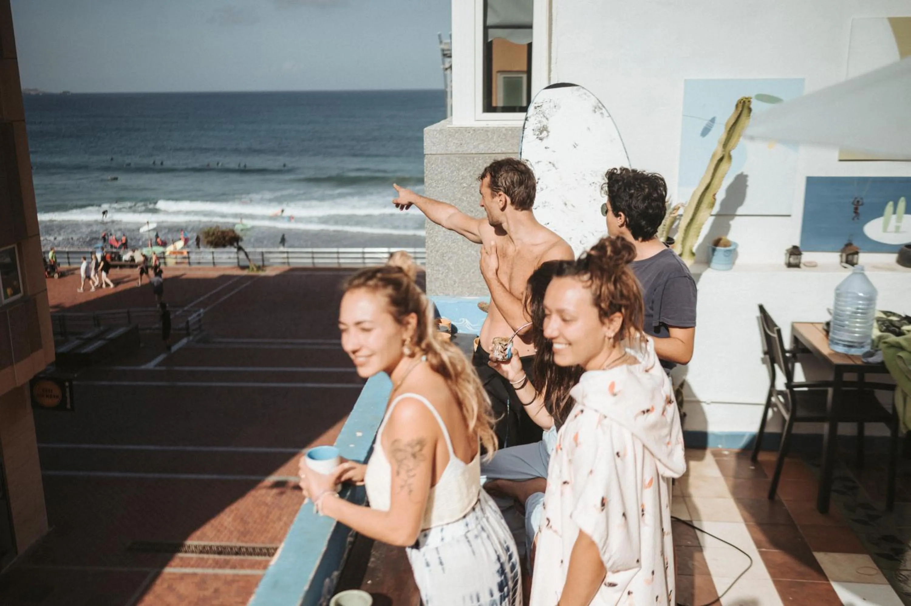 View (from property/room) in La Ventana Azul Surf Hostel