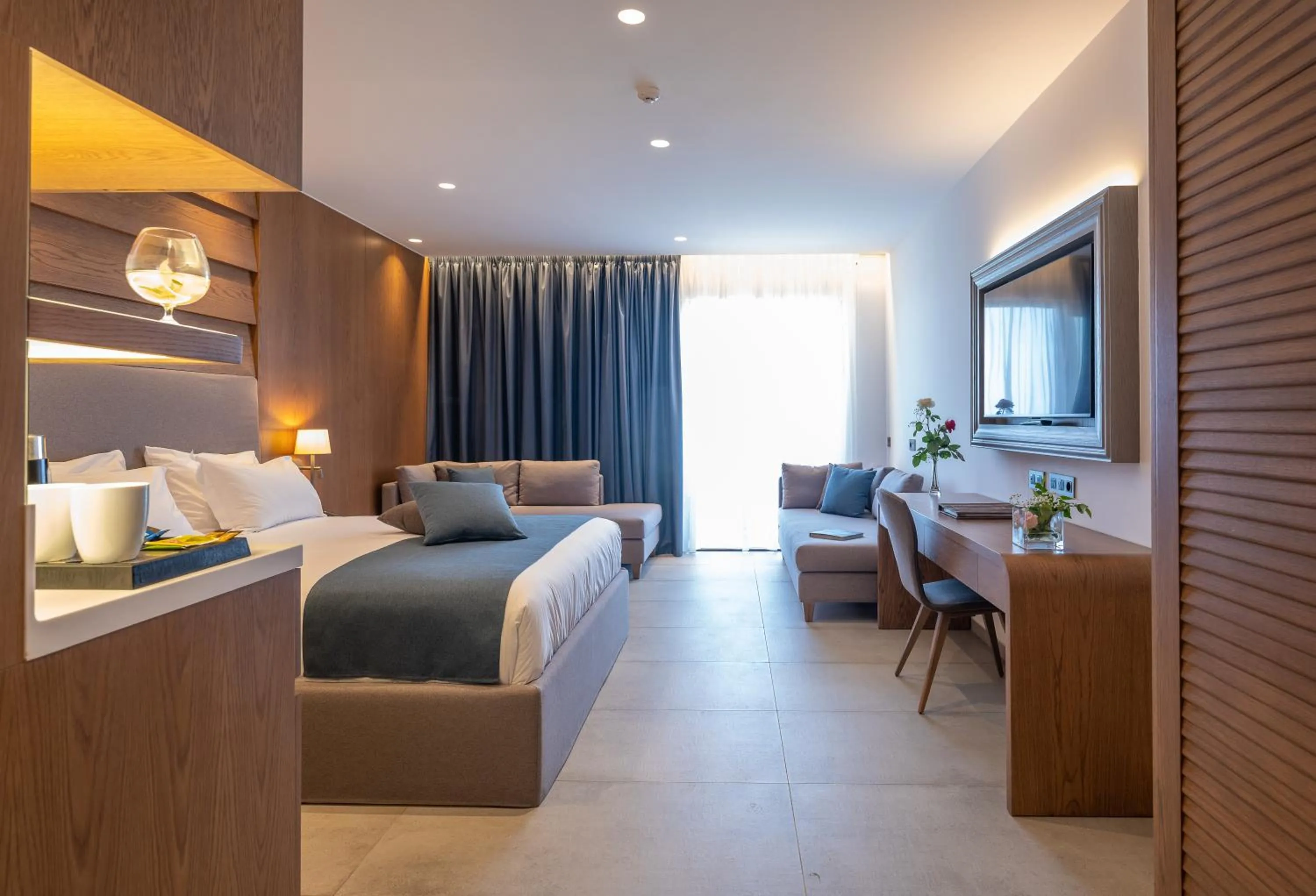 Bed in Nana Golden Beach All Inclusive Resort & Spa