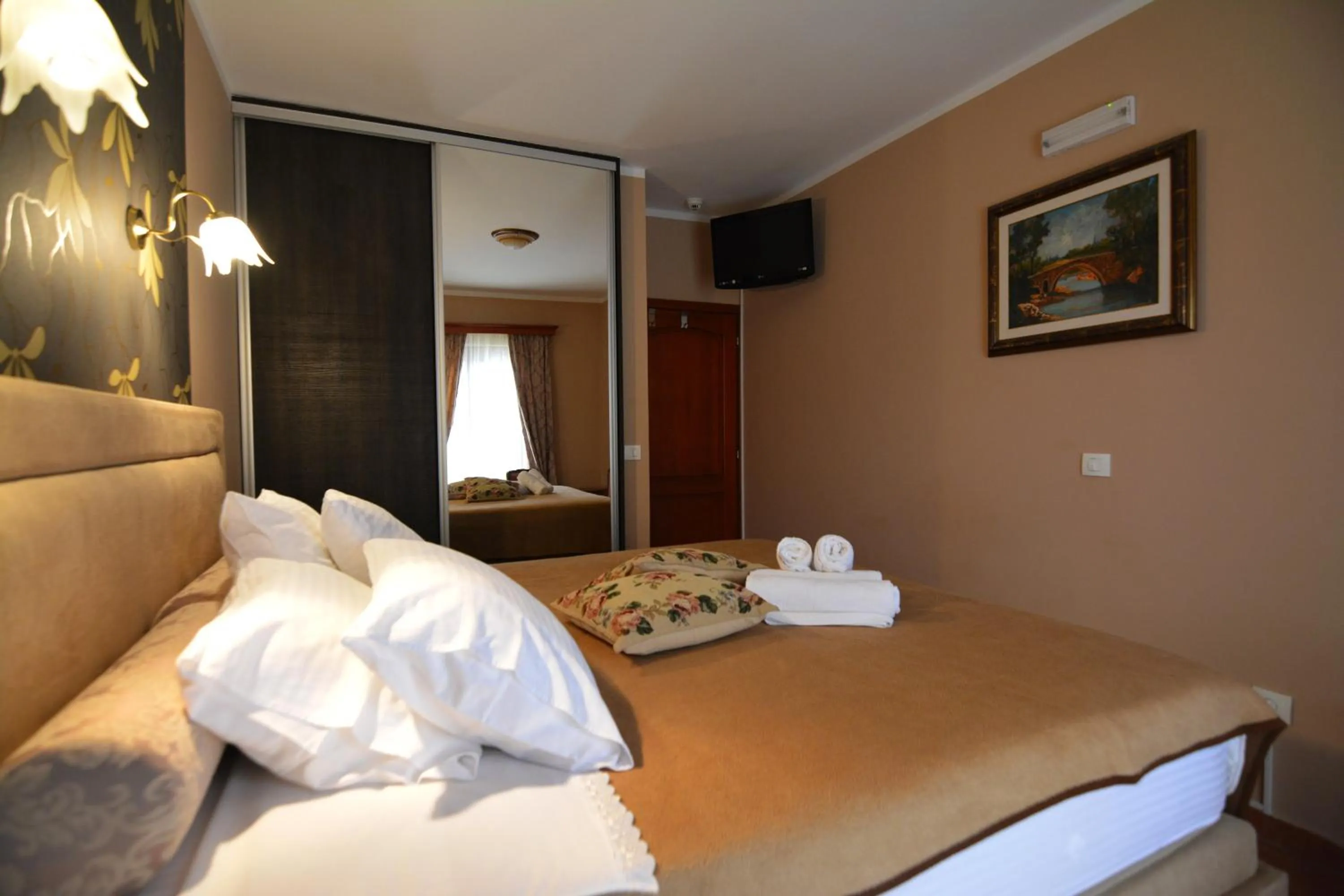 Bedroom, Bed in Apartments Bogdanovic