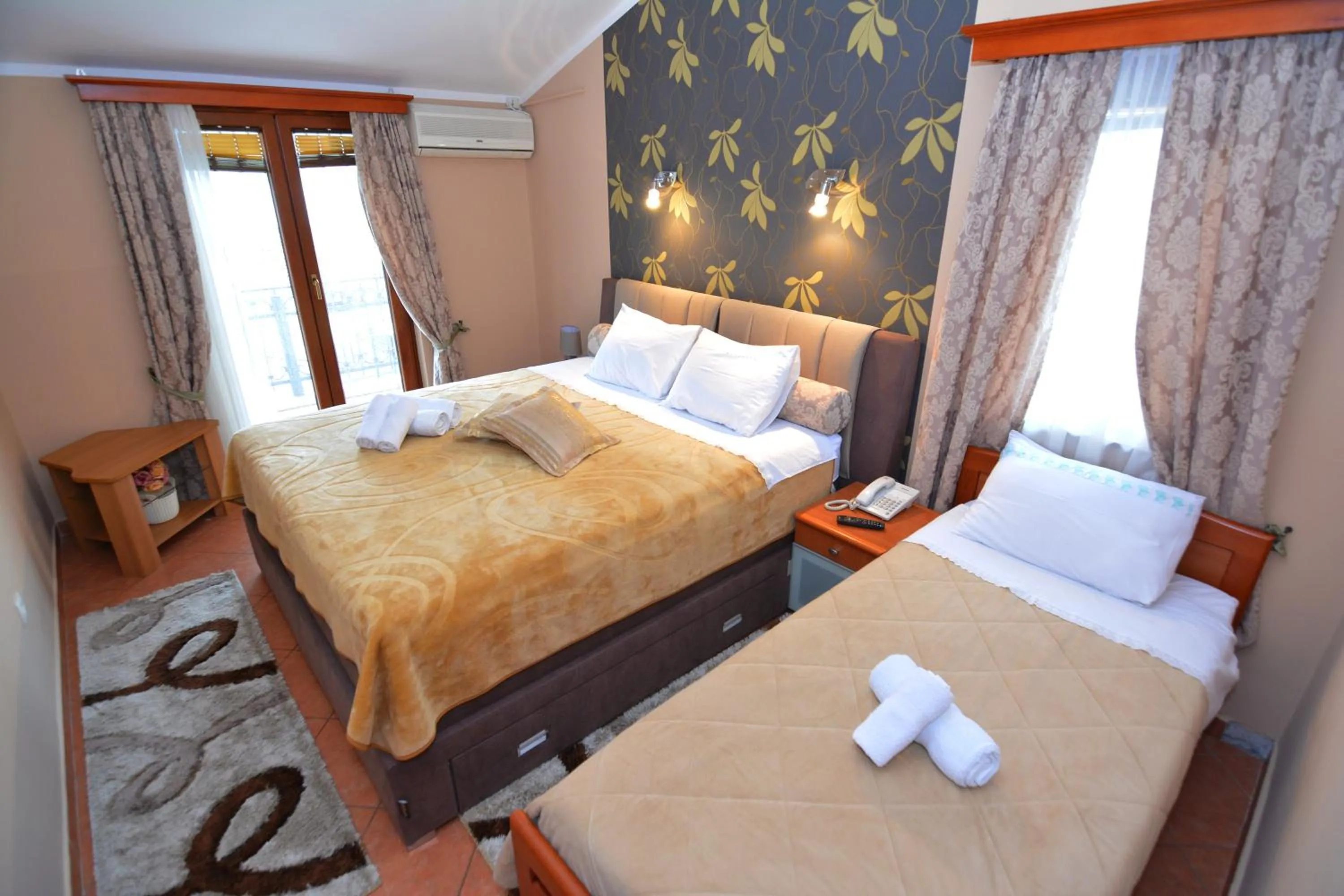 Bed in Apartments Bogdanovic