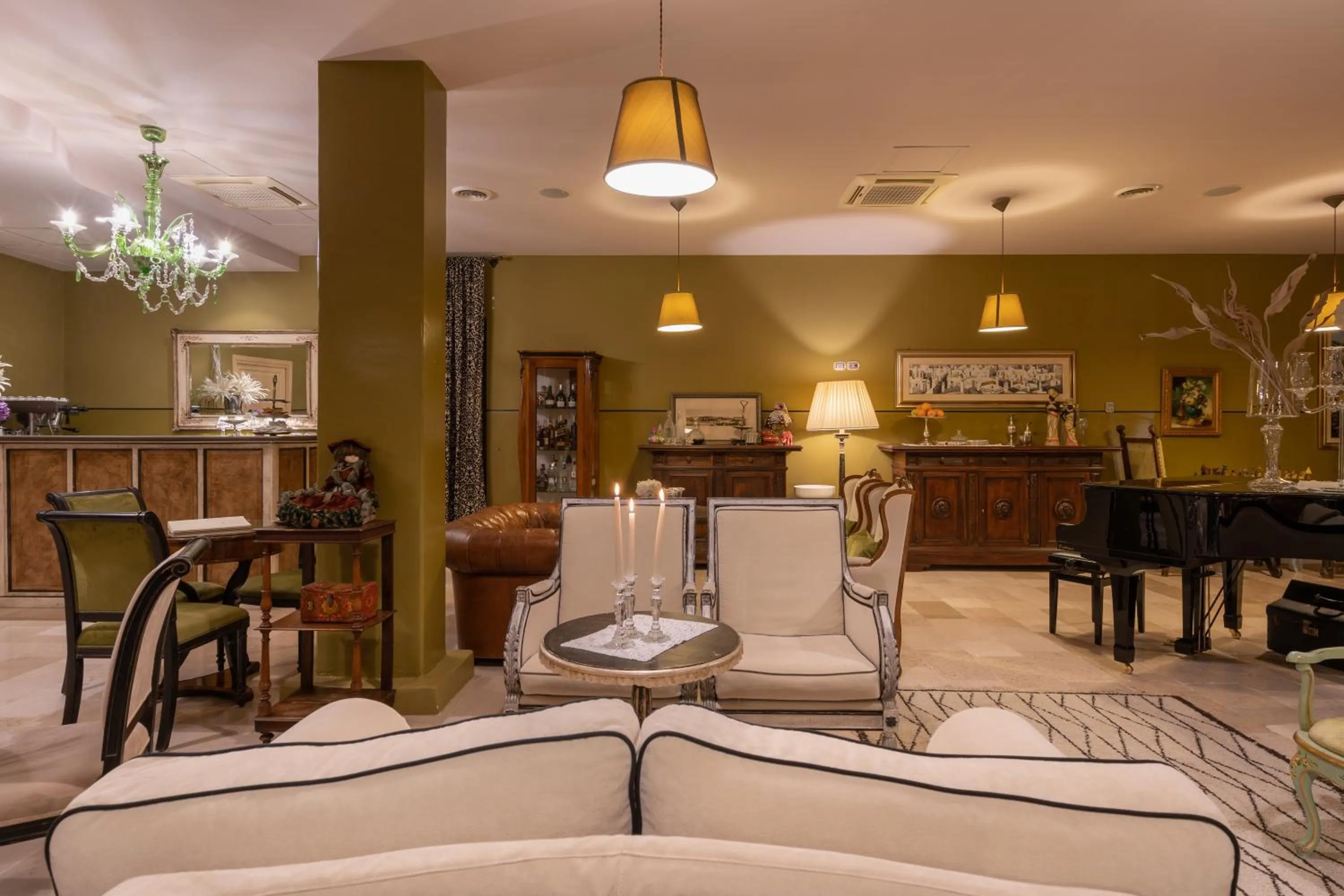 Lounge or bar in La Locanda Del Carrubo