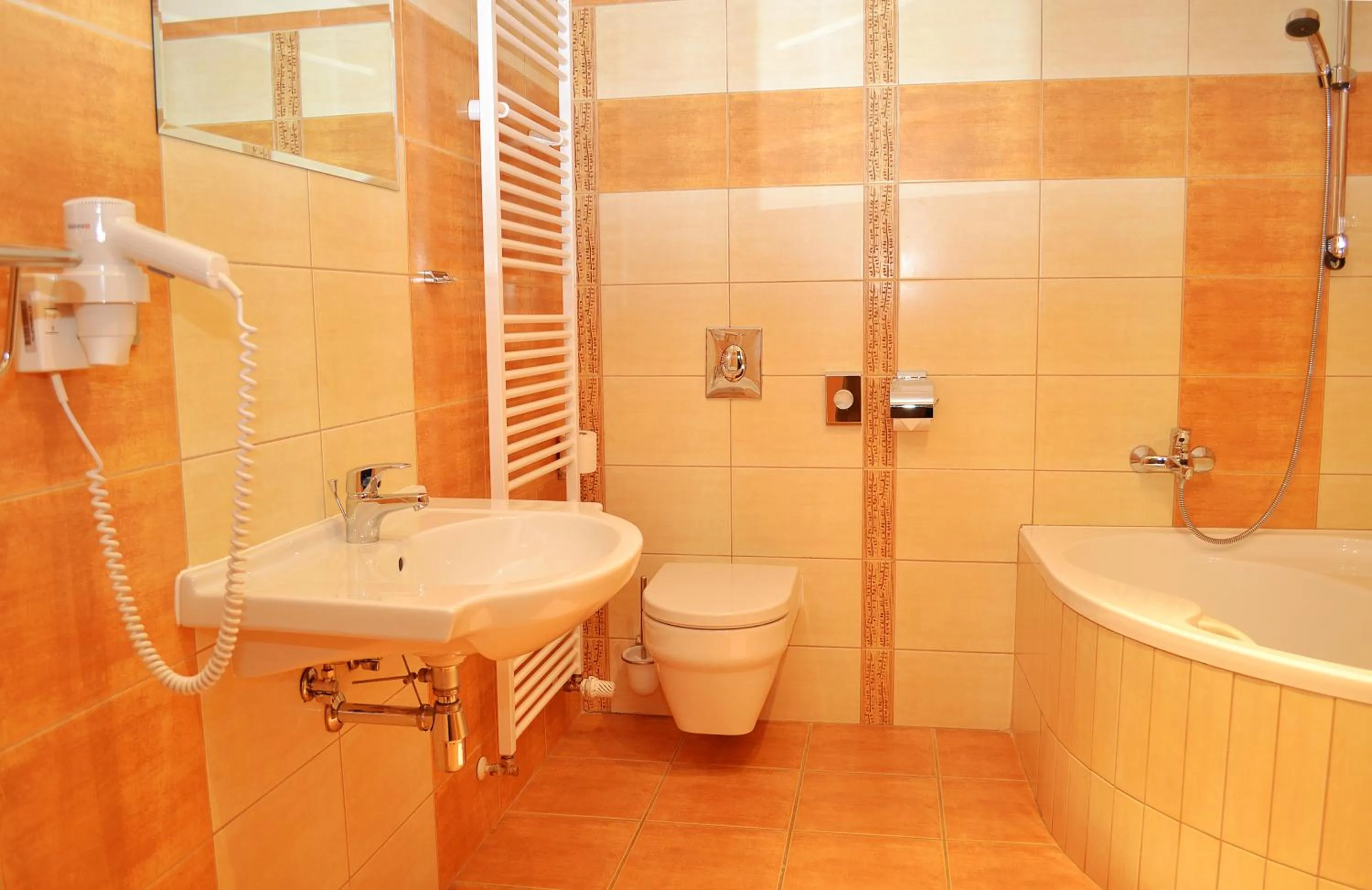 Bathroom in Hotel Slovan