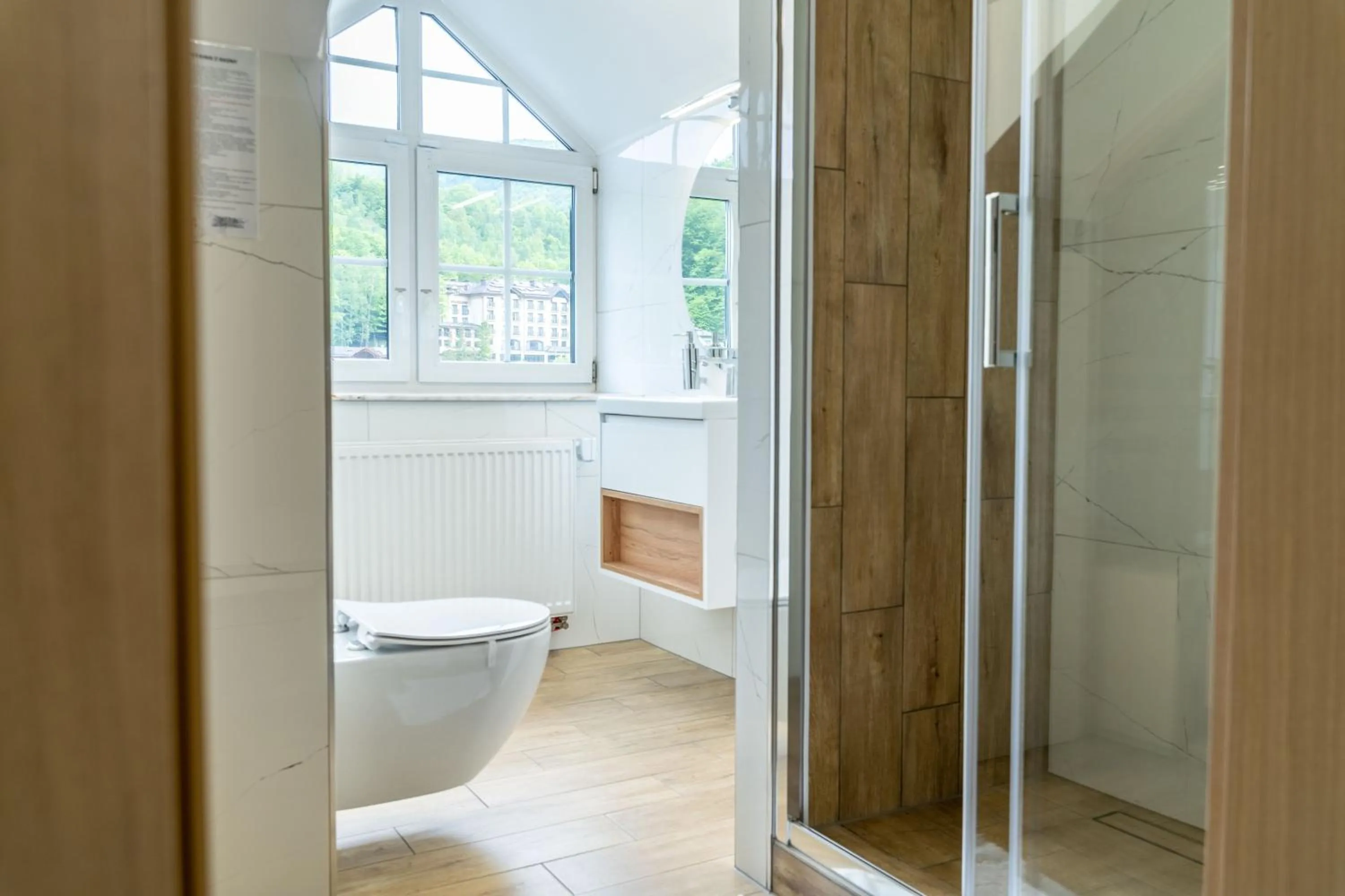 Shower in Hotel Alpin