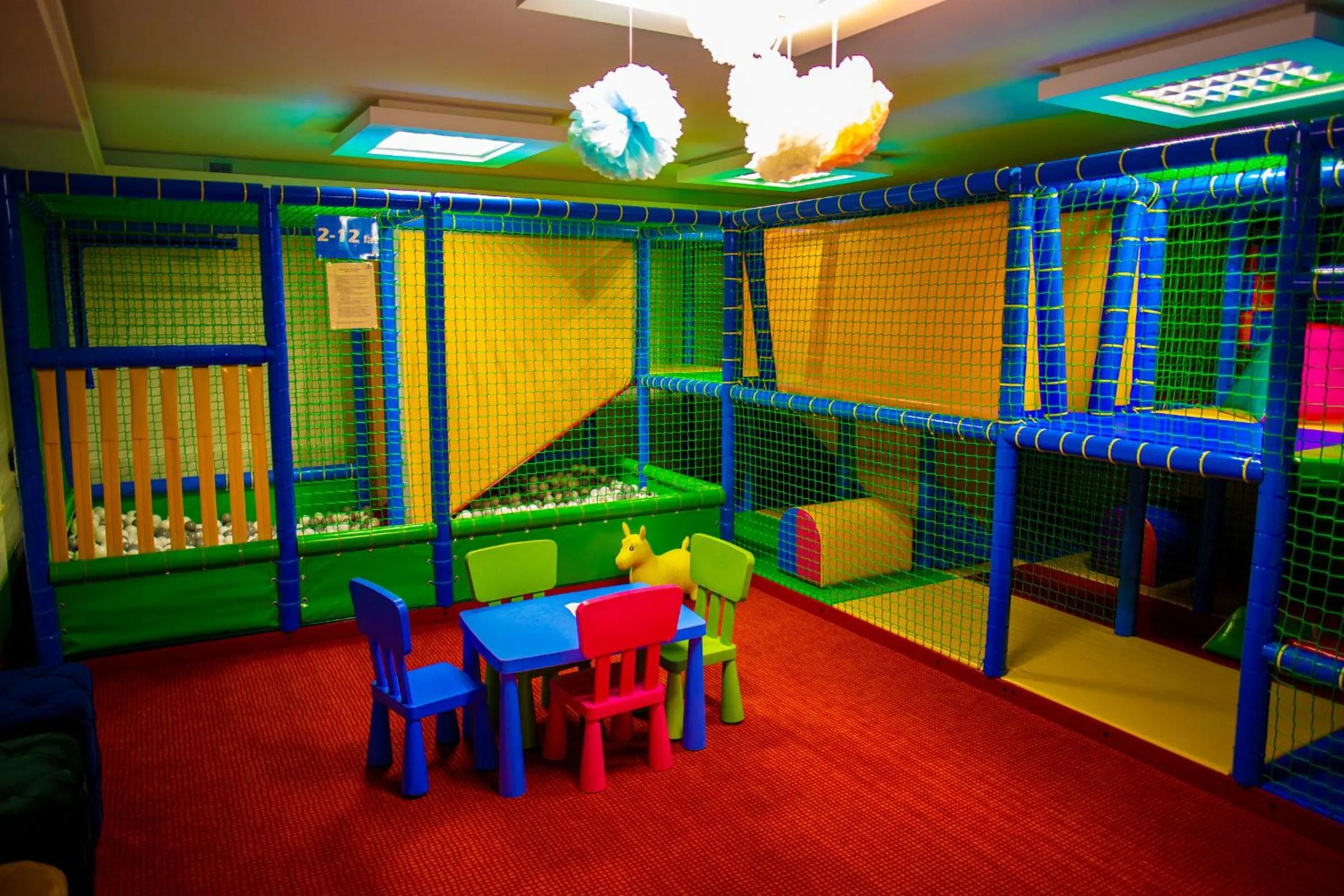 Children play ground in Hotel Alpin