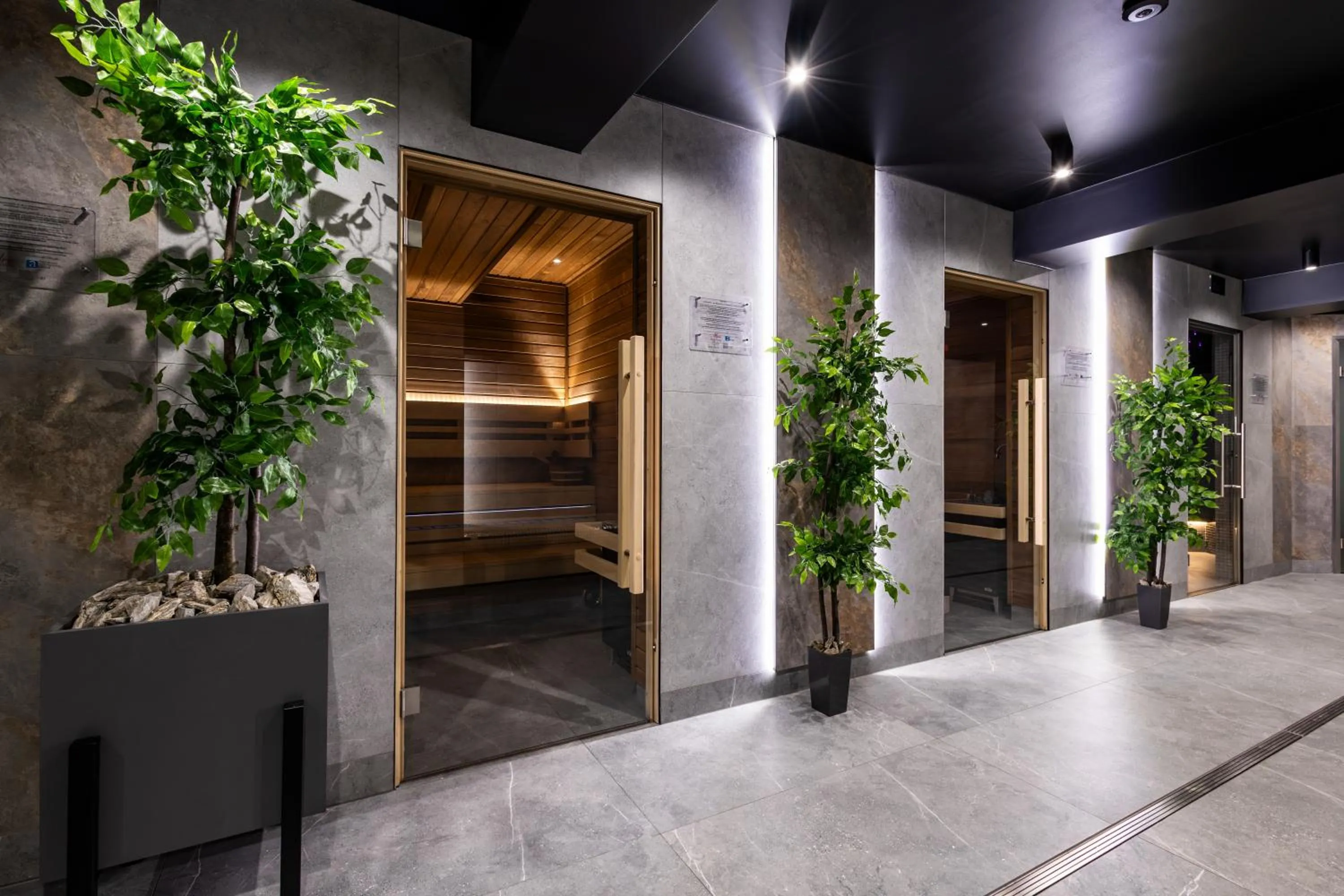 Sauna in Hotel Alpin