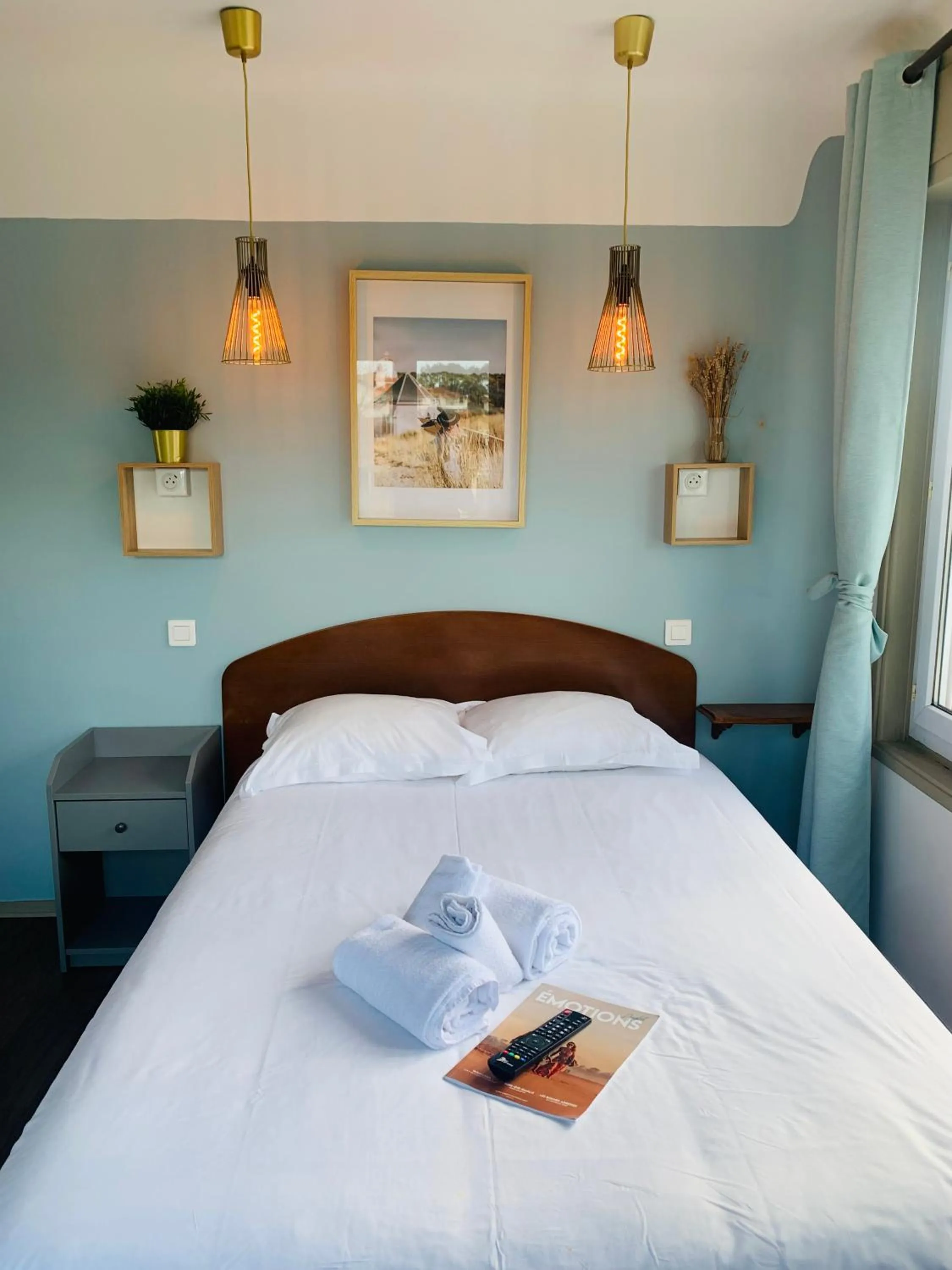 Bedroom, Bed in Hotel Bistrot FINE