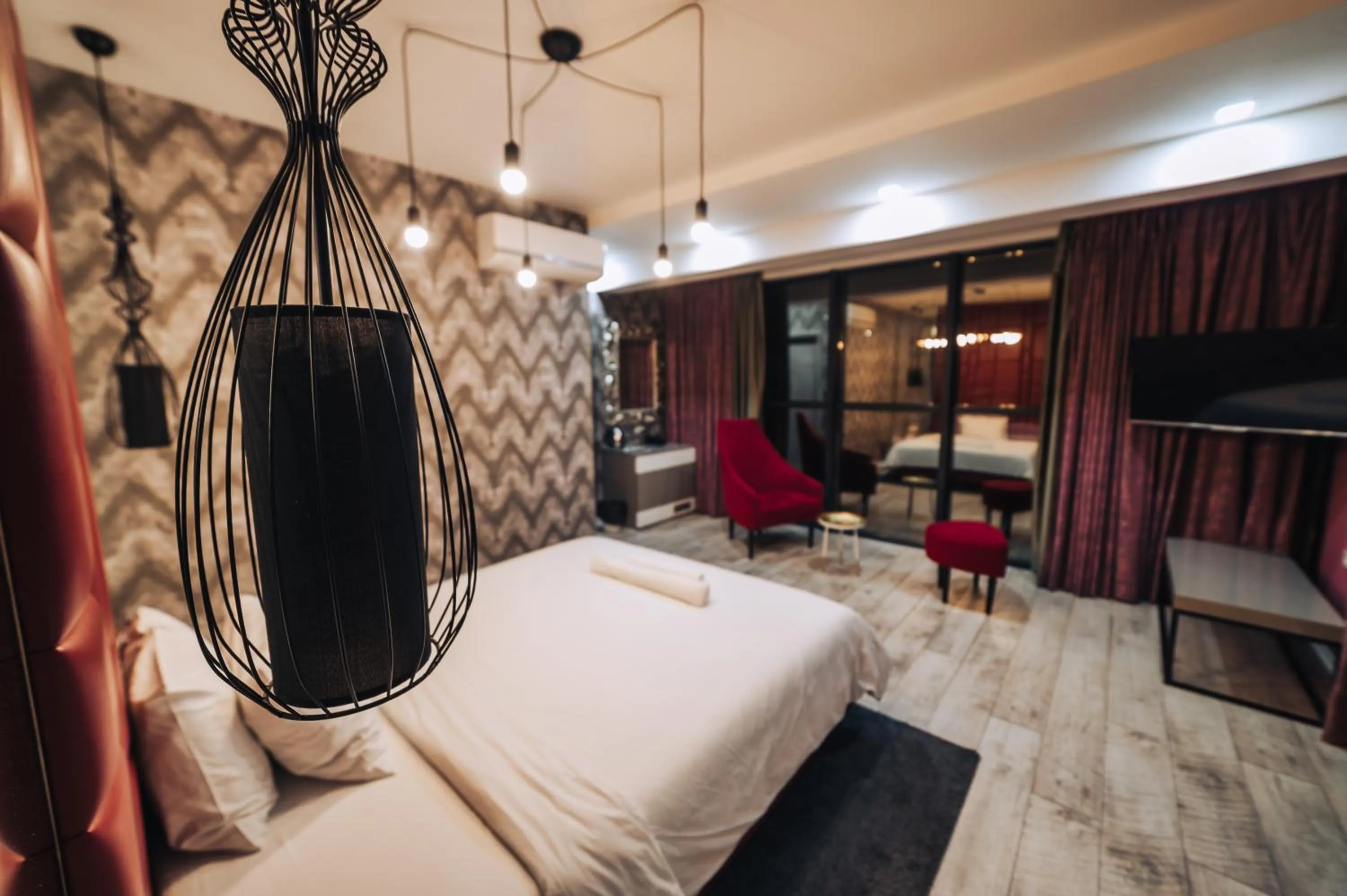 Bed in Urbanista Hotel & Bar