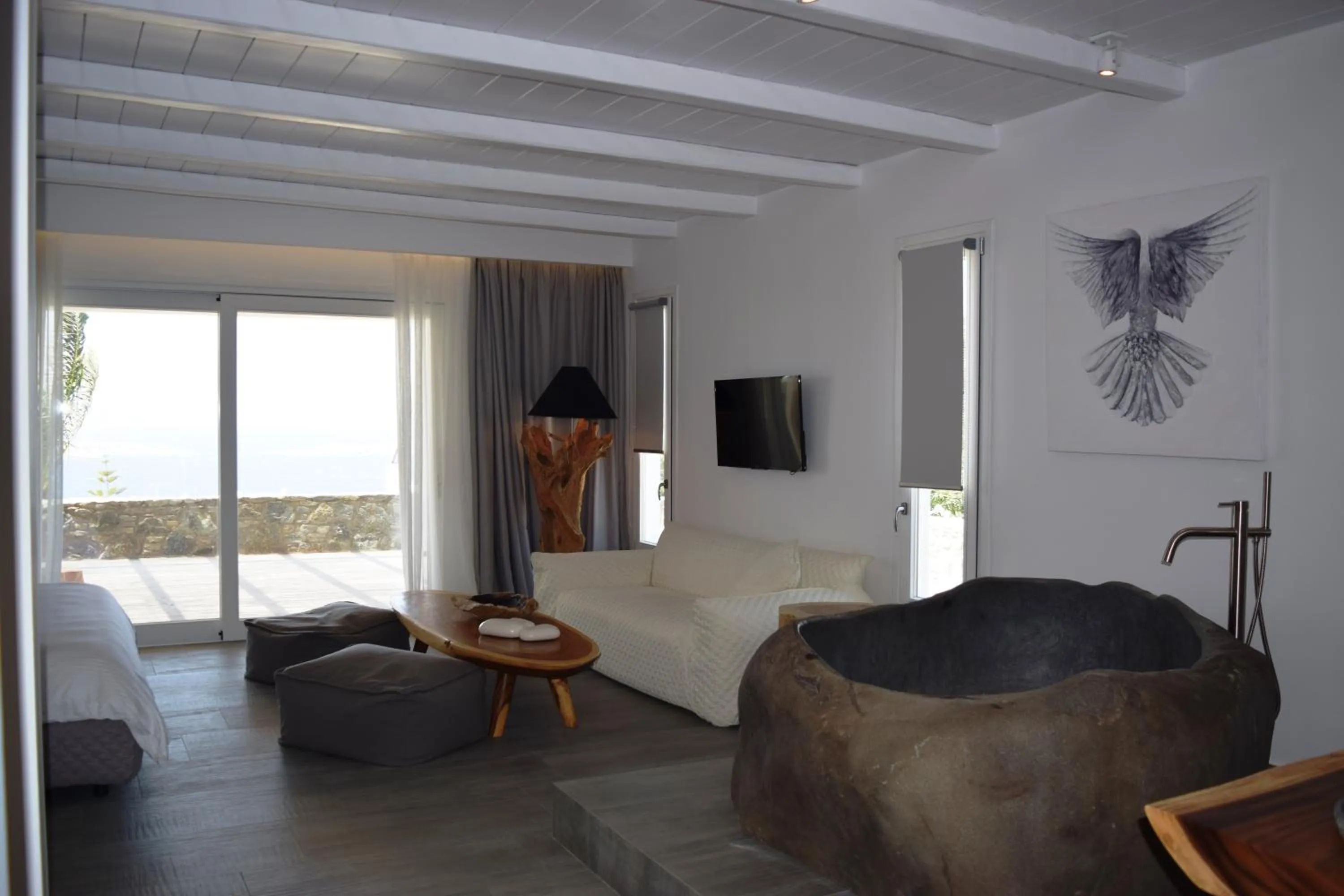 Decorative detail in Hermes Mykonos Hotel