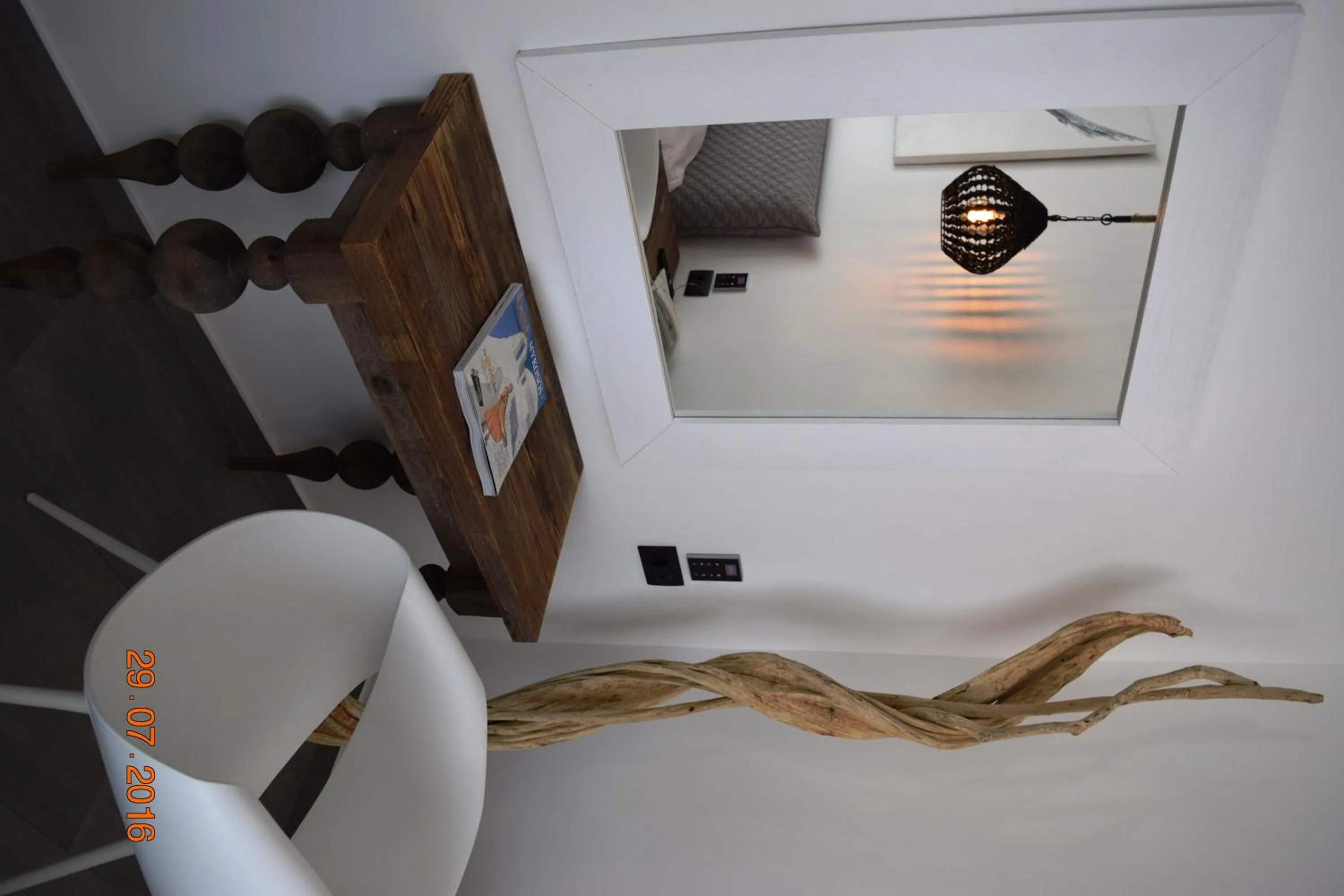 Decorative detail in Hermes Mykonos Hotel