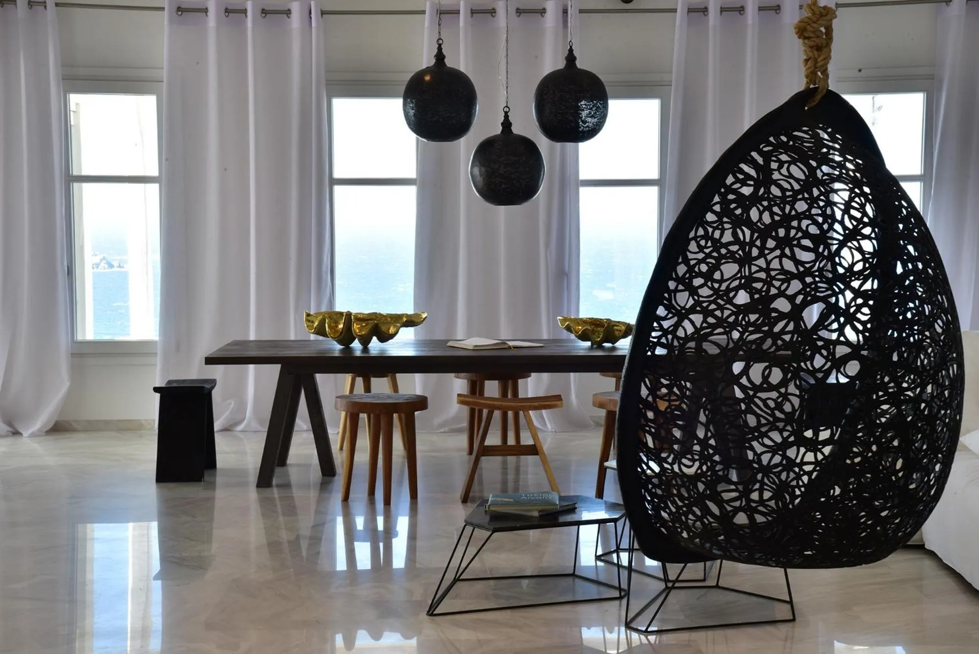 Lobby or reception in Hermes Mykonos Hotel