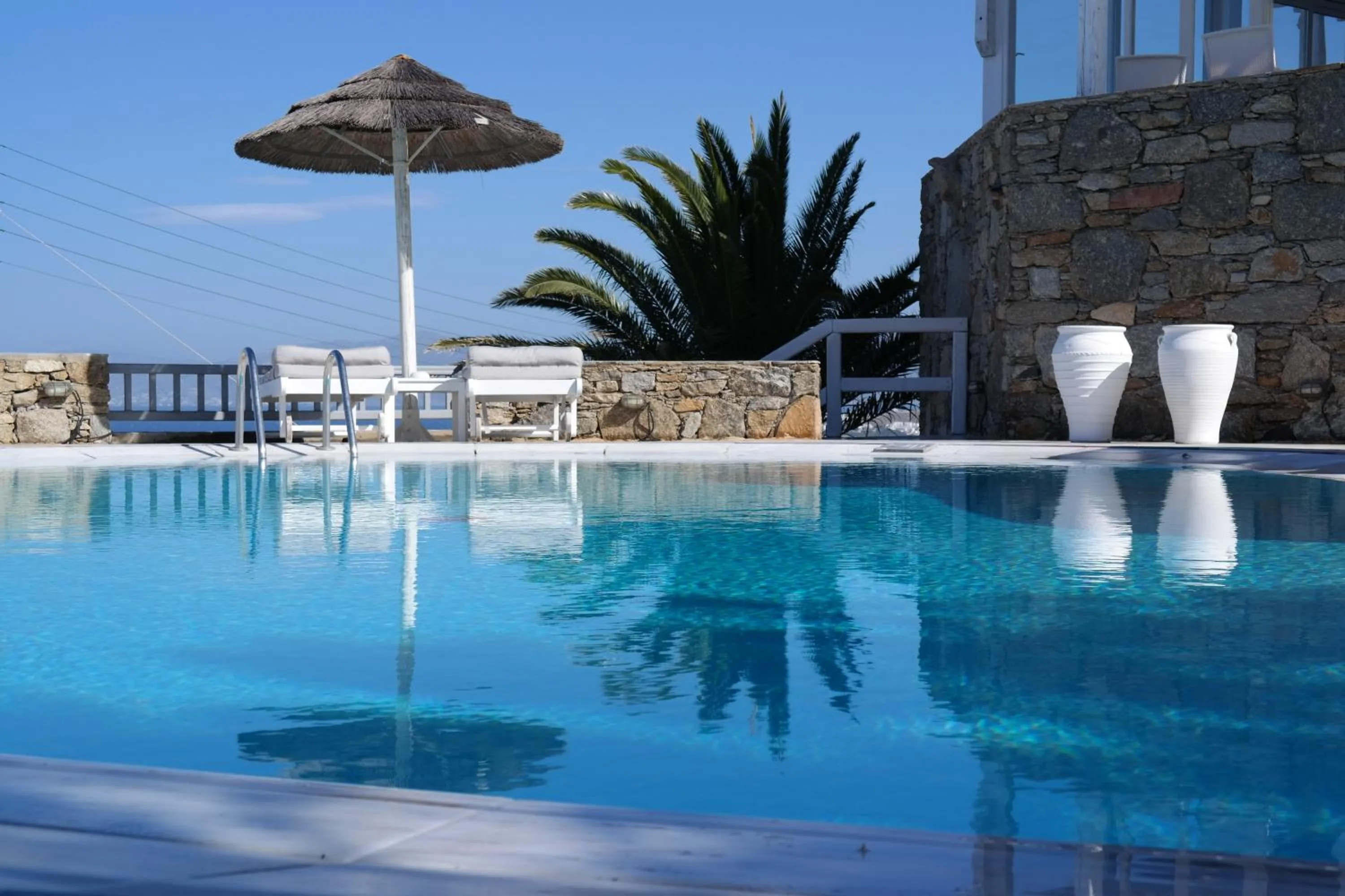 Swimming pool in Hermes Mykonos Hotel