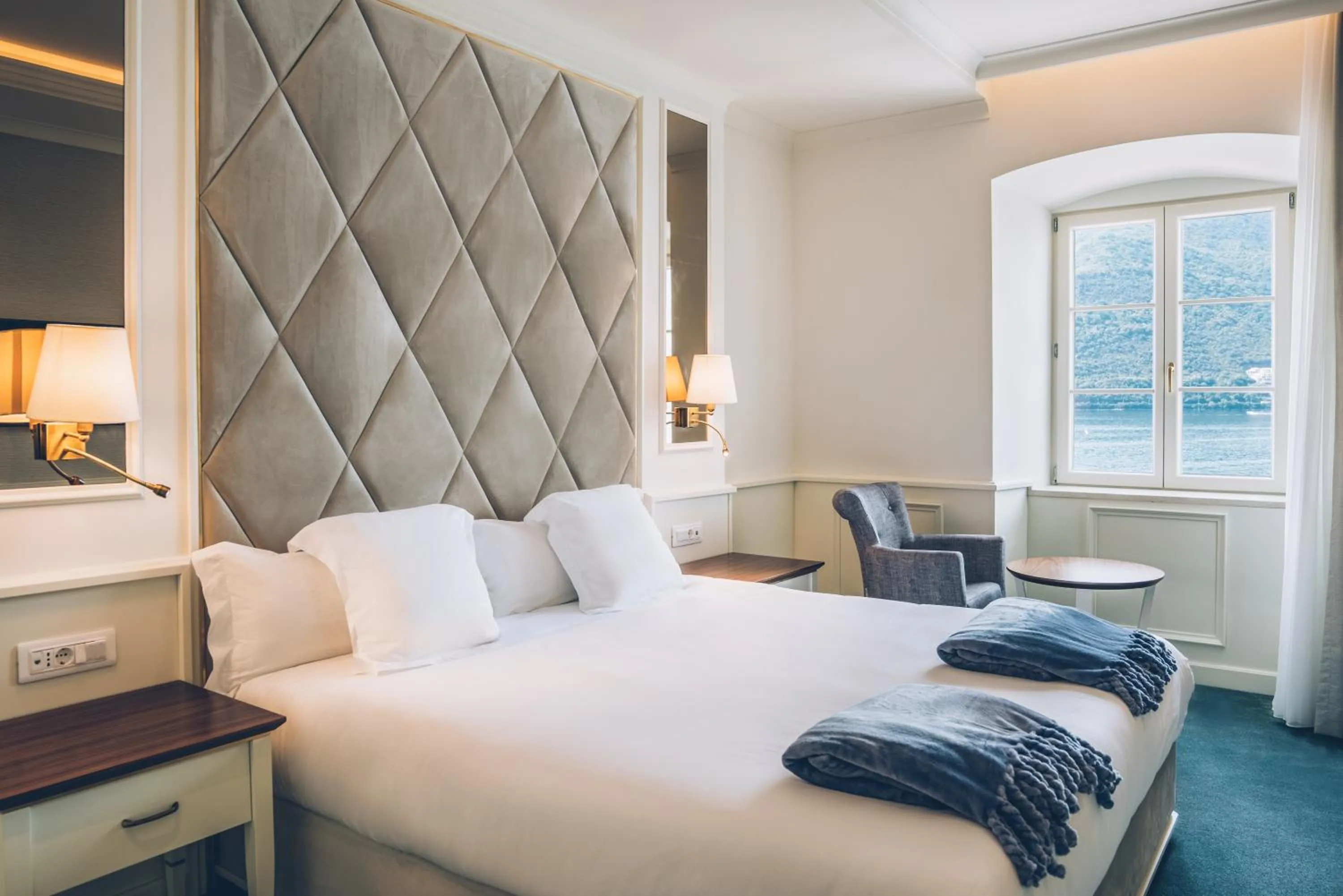 Bedroom, Bed in Heritage Grand Perast By Rixos