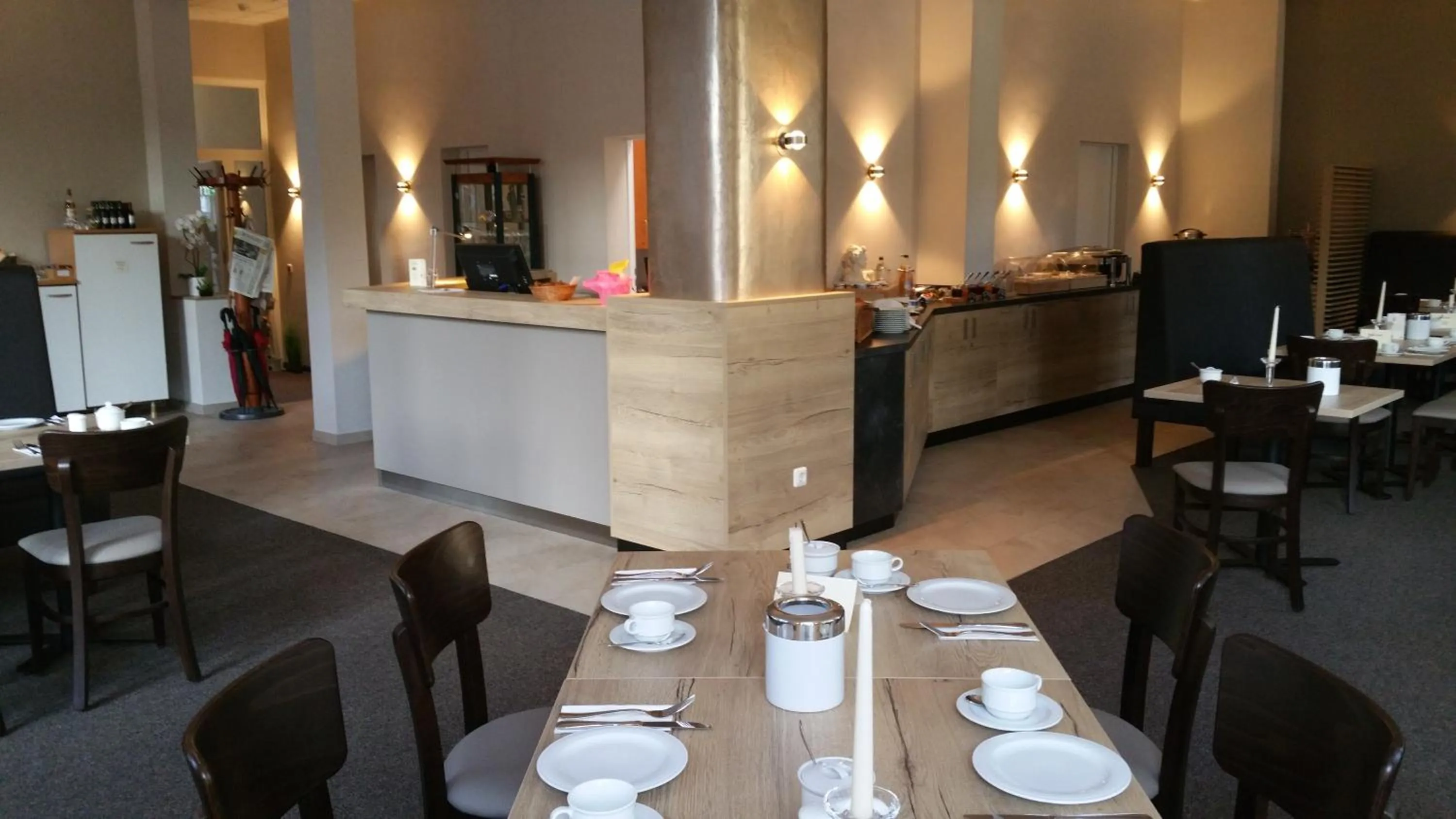 Lobby or reception in Hotel An der Altstadt