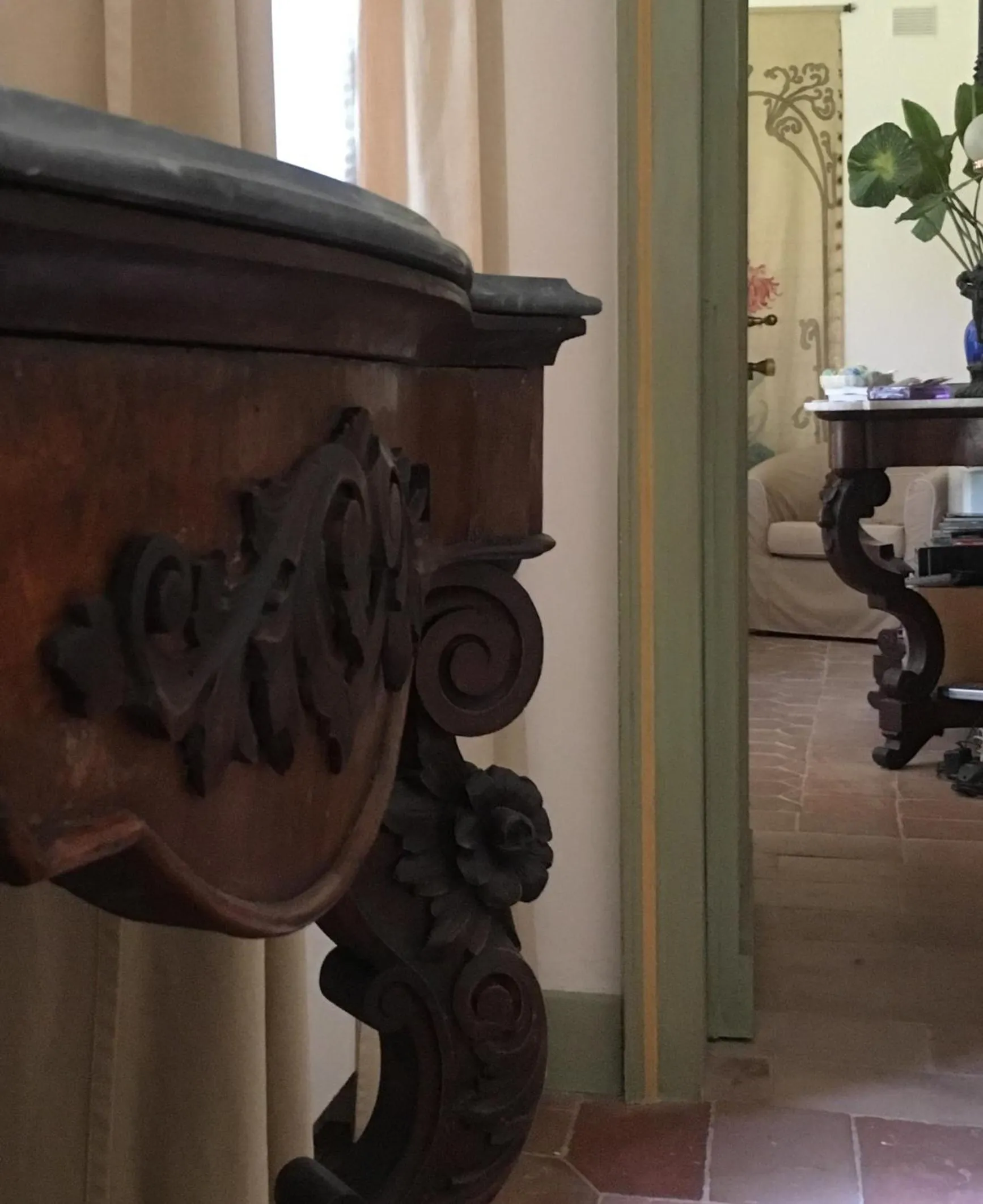 Decorative detail in Dimora Storica La Corte Delle 4 Stagioni