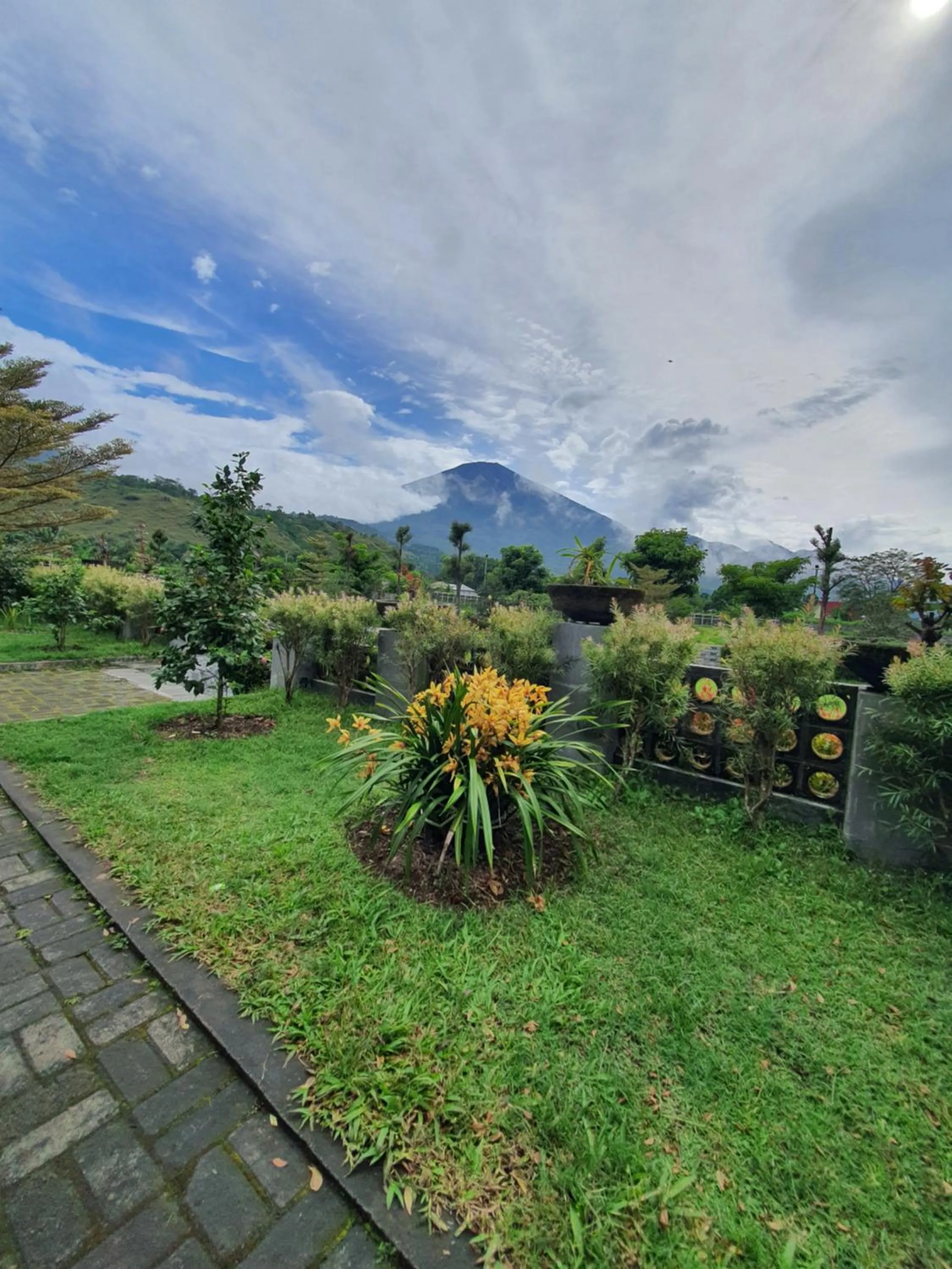 Natural landscape in Nusantara Hotel Sembalun