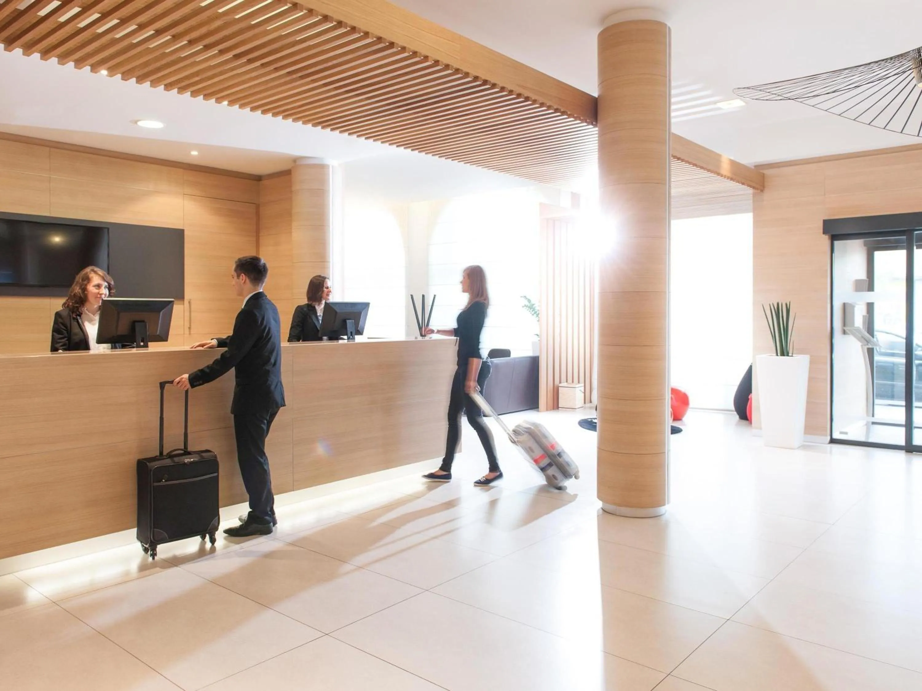 Property building in Novotel Brussels Centre Midi