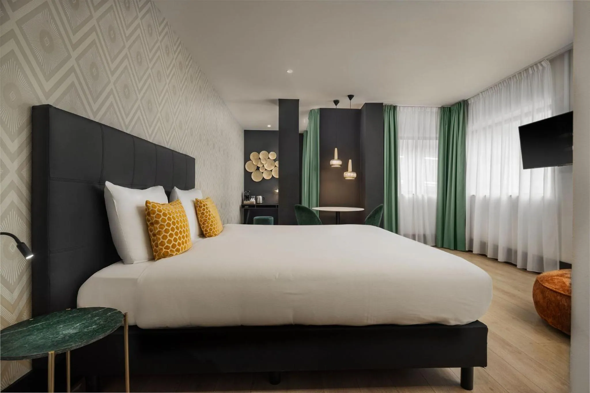 Bed in The James Rotterdam