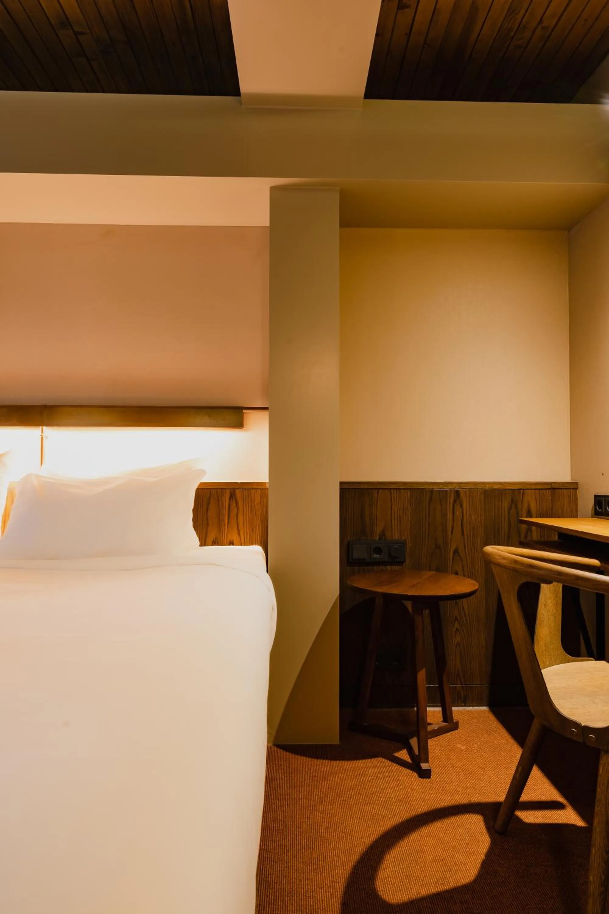 Decorative detail, Bed in Hotel van de Vijsel