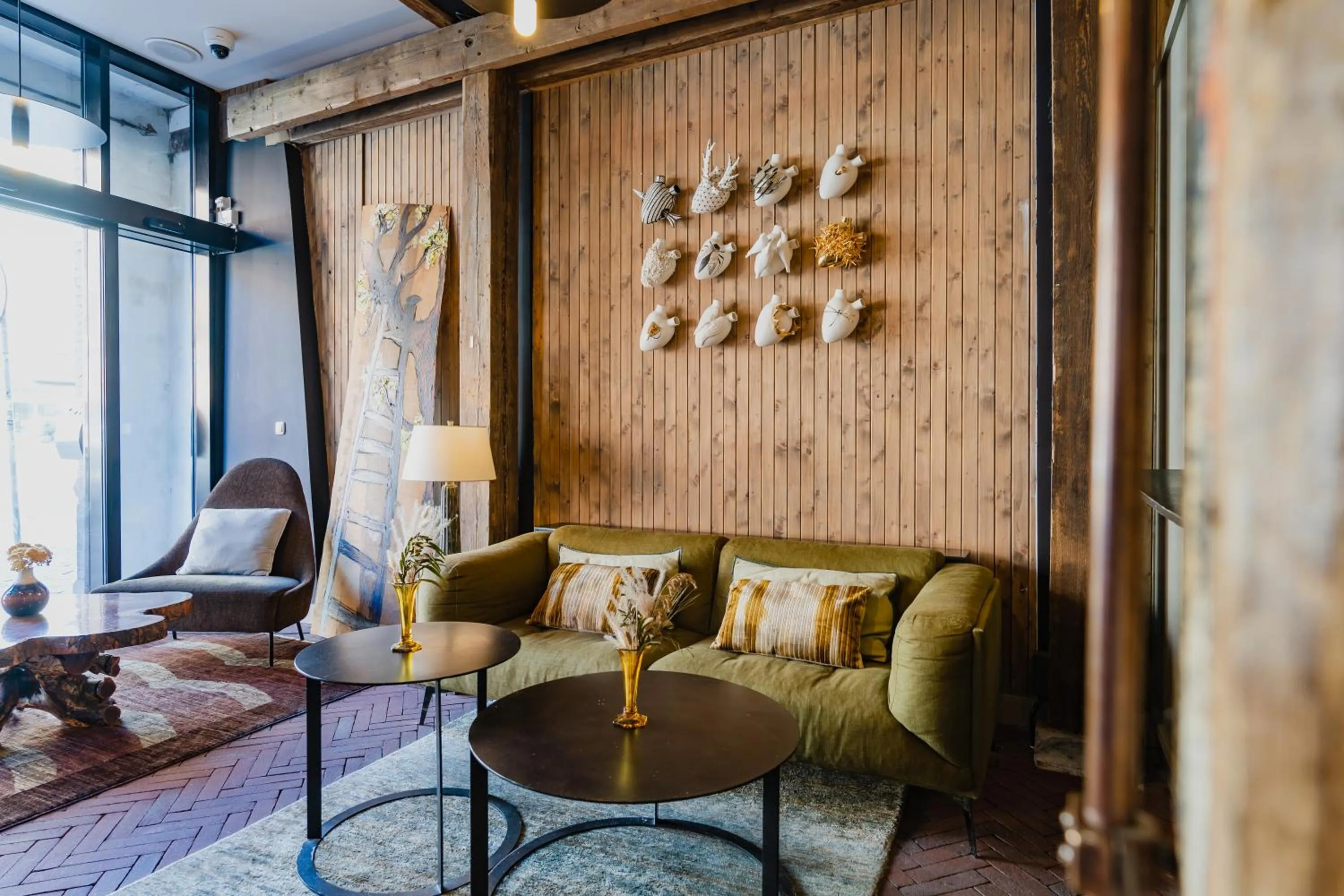 Lobby or reception in Hotel van de Vijsel