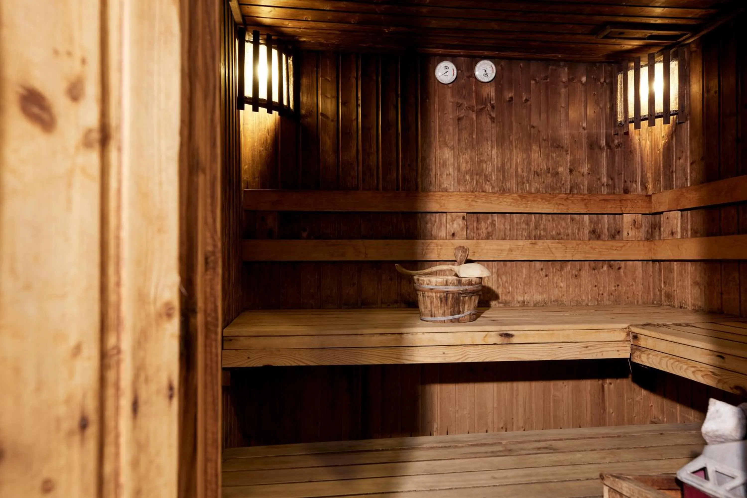 Sauna in BU Place Hotel