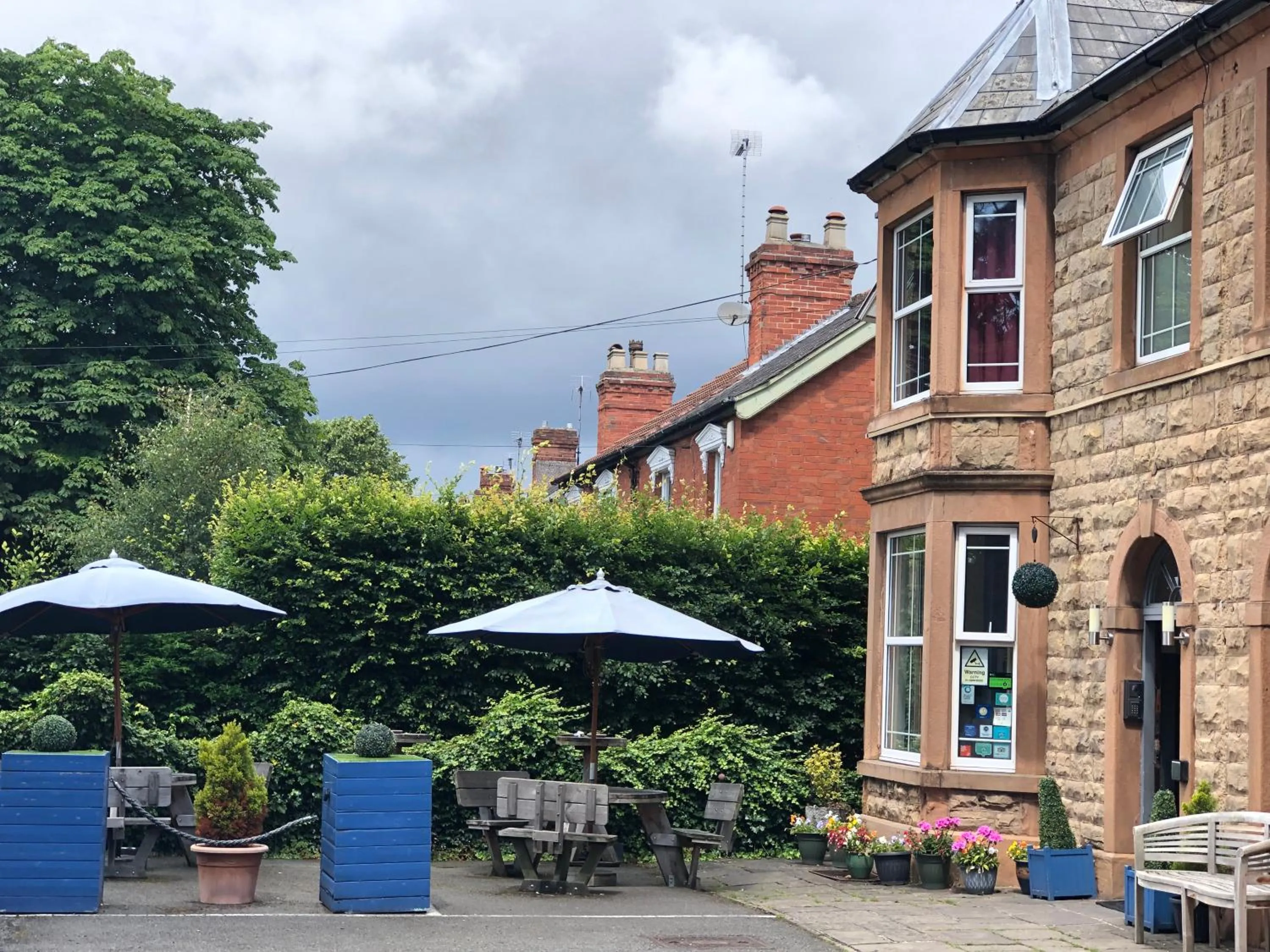 Patio in 281 Hotel & Restaurant