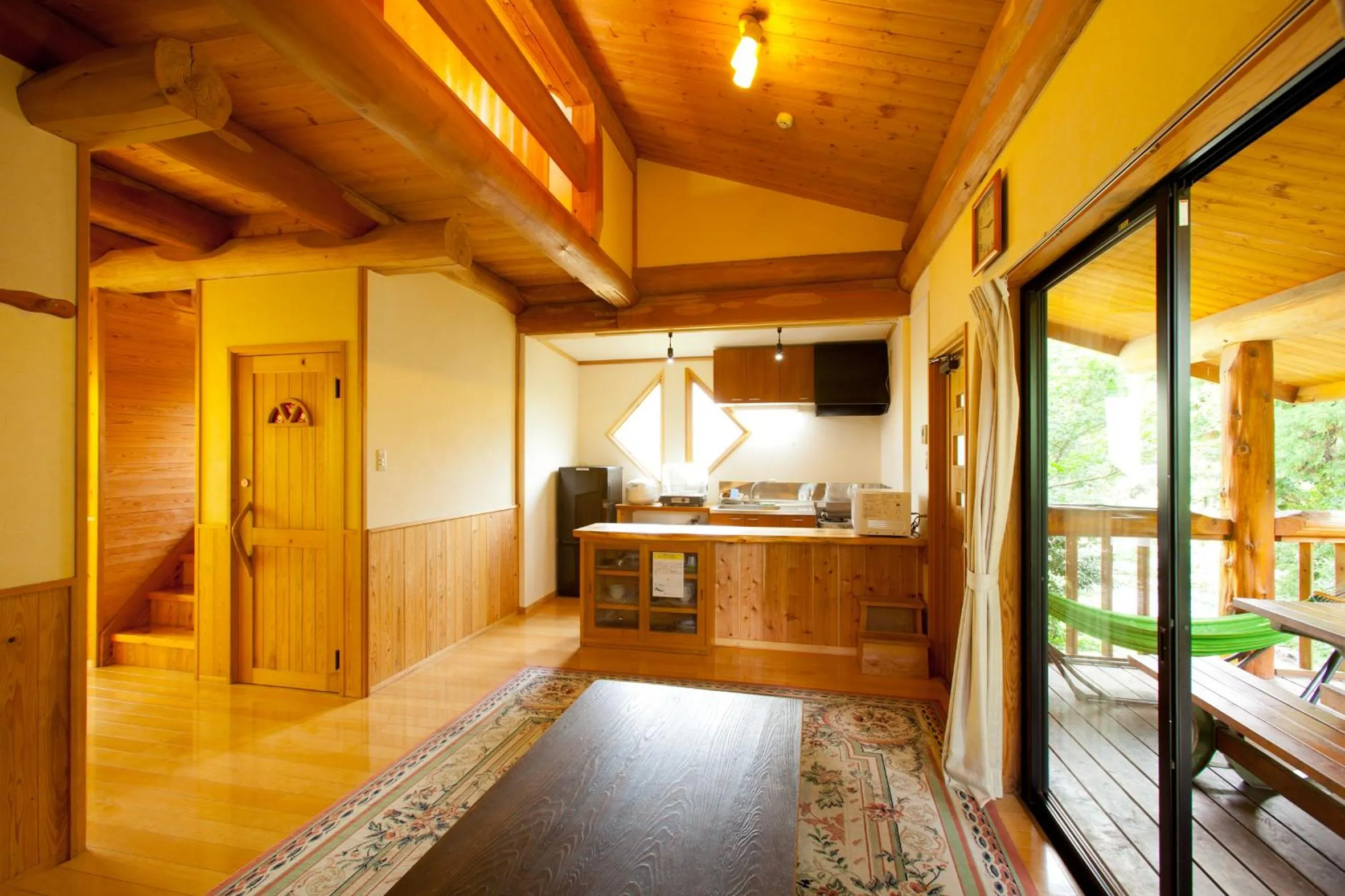 Dining area in Kurokawa Mori no Cottage